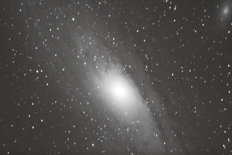 Photo de la galaxie d'Andromède (M31)