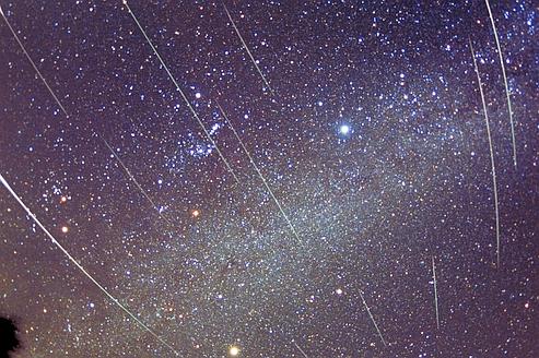 Pluie d'étoiles filantes ce soir