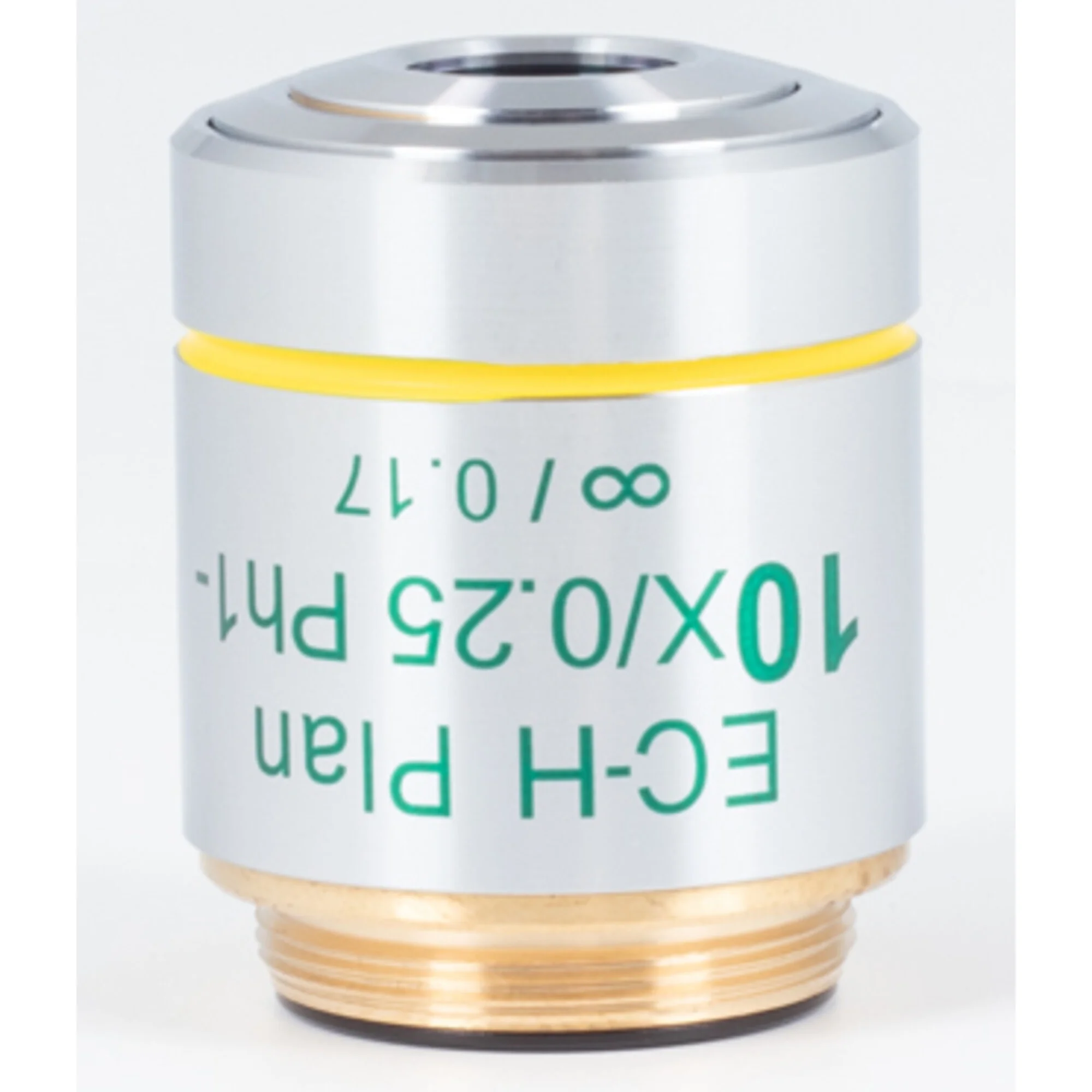 Objectif  10X / 0.25, wd 17.4mm, CCIS, EC-H PLPH, e-plan, neg. phase, infinity, S (BA410E, BA310)
