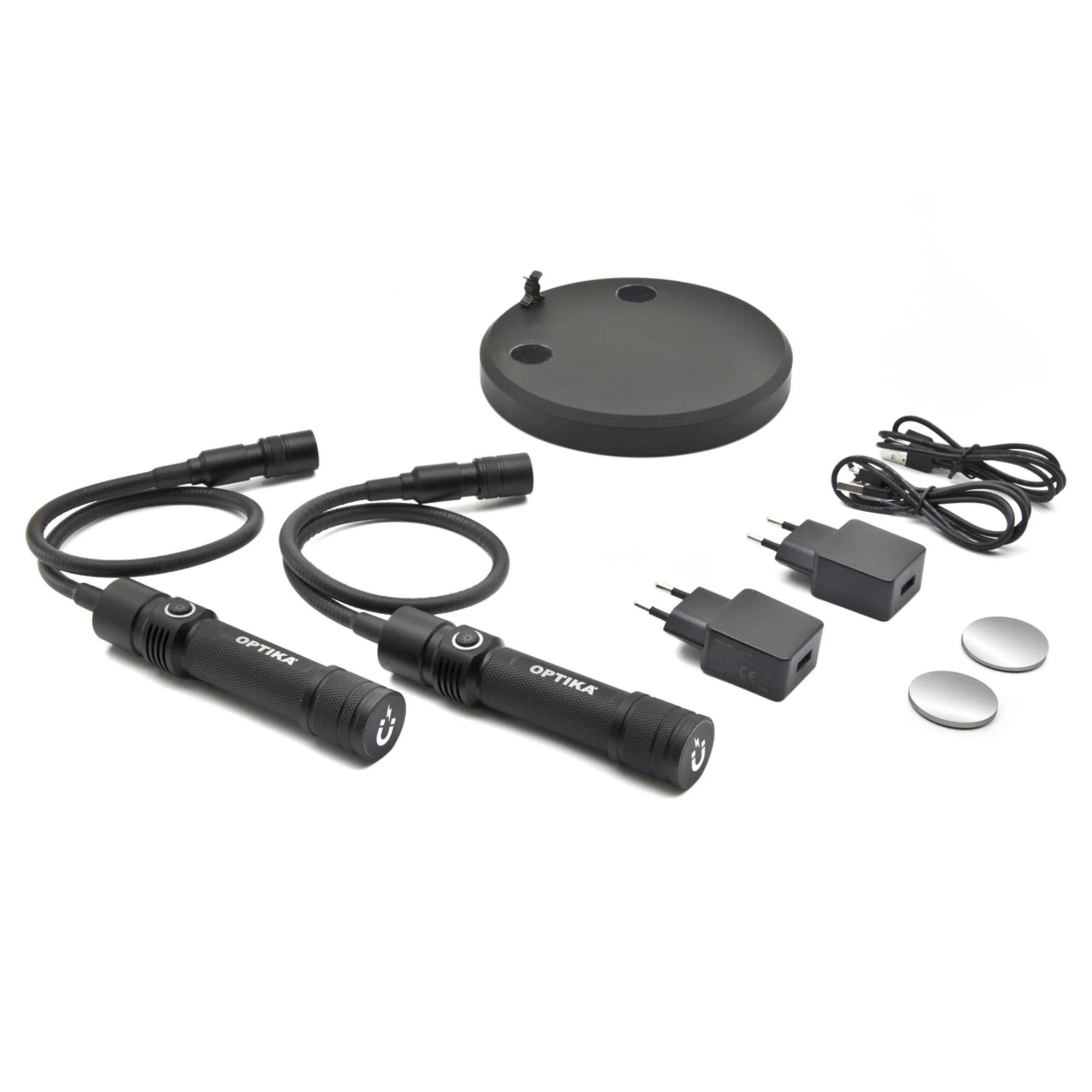 Bras d'éclairage CL-33 avec fixation magnétique, USB