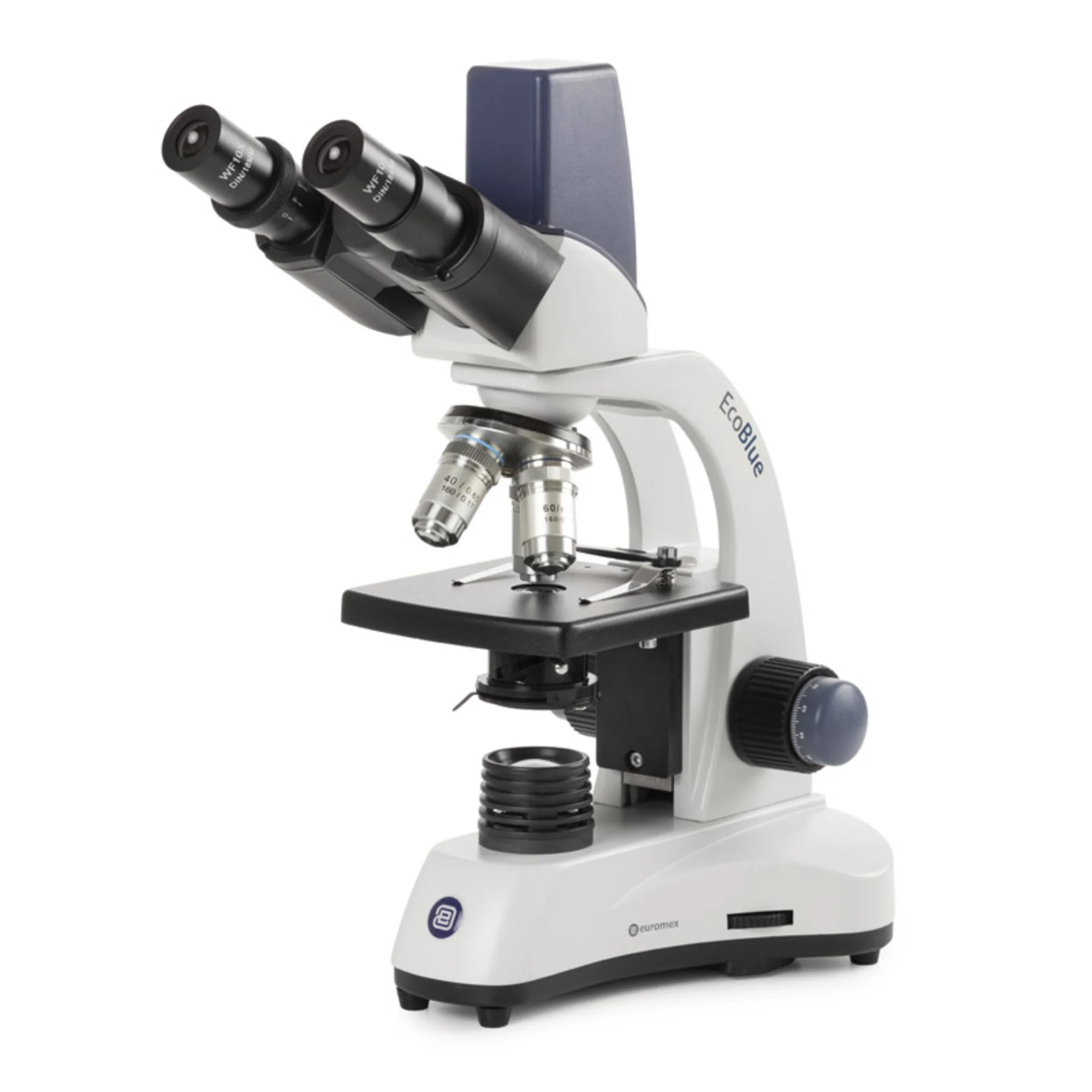 Microscope  EC.1607, binoculaire, numérique, 40x-600x, DL, LED, 10x/18 mm, 5 MP