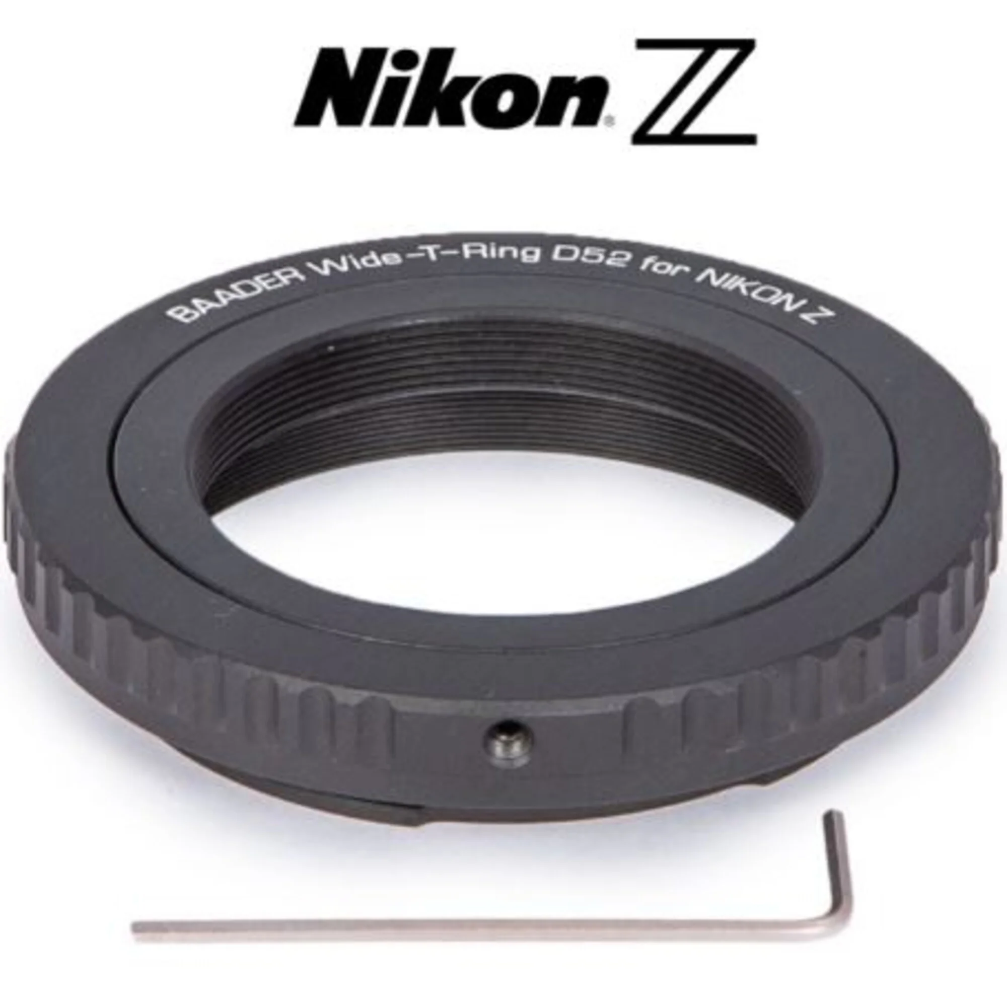 Adaptateur appareil-photo  T2/Nikon Z & S52 Wide-T