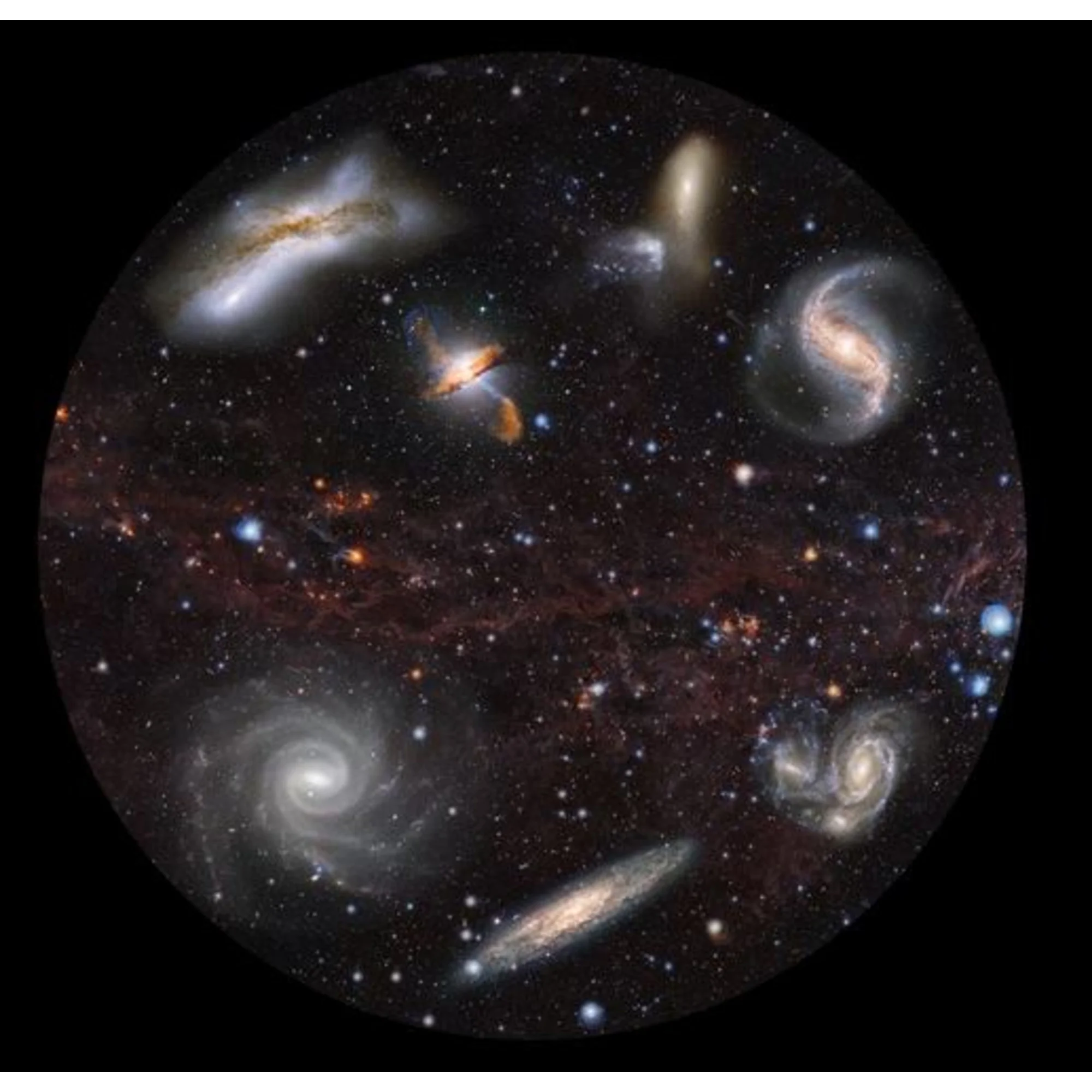 Diapositive pour le Sega Homestar Galaxien