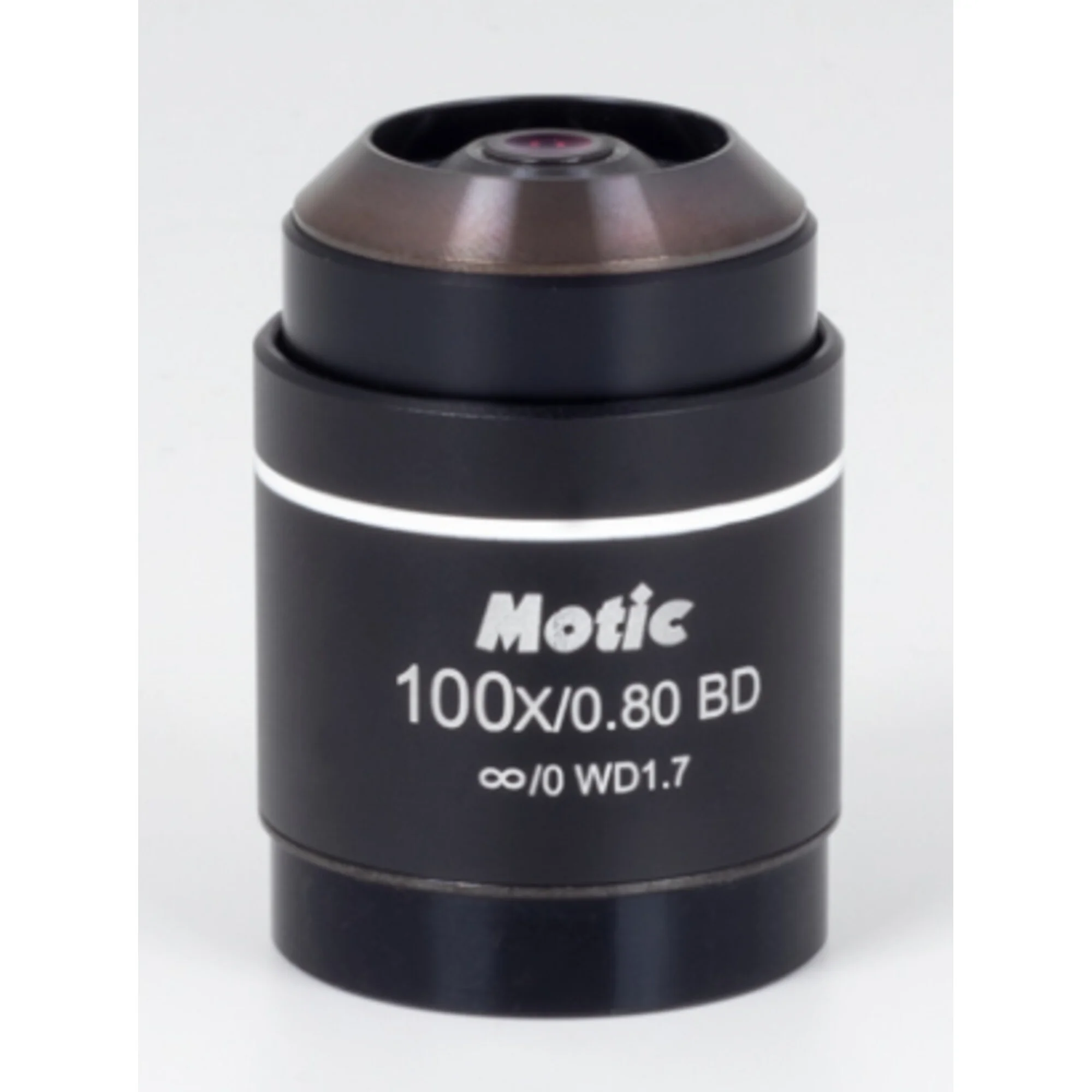 Objectif  CCIS, LM, plan, achro, BD, 100x/0.8, w.d.1.7mm (AE2000 MET)