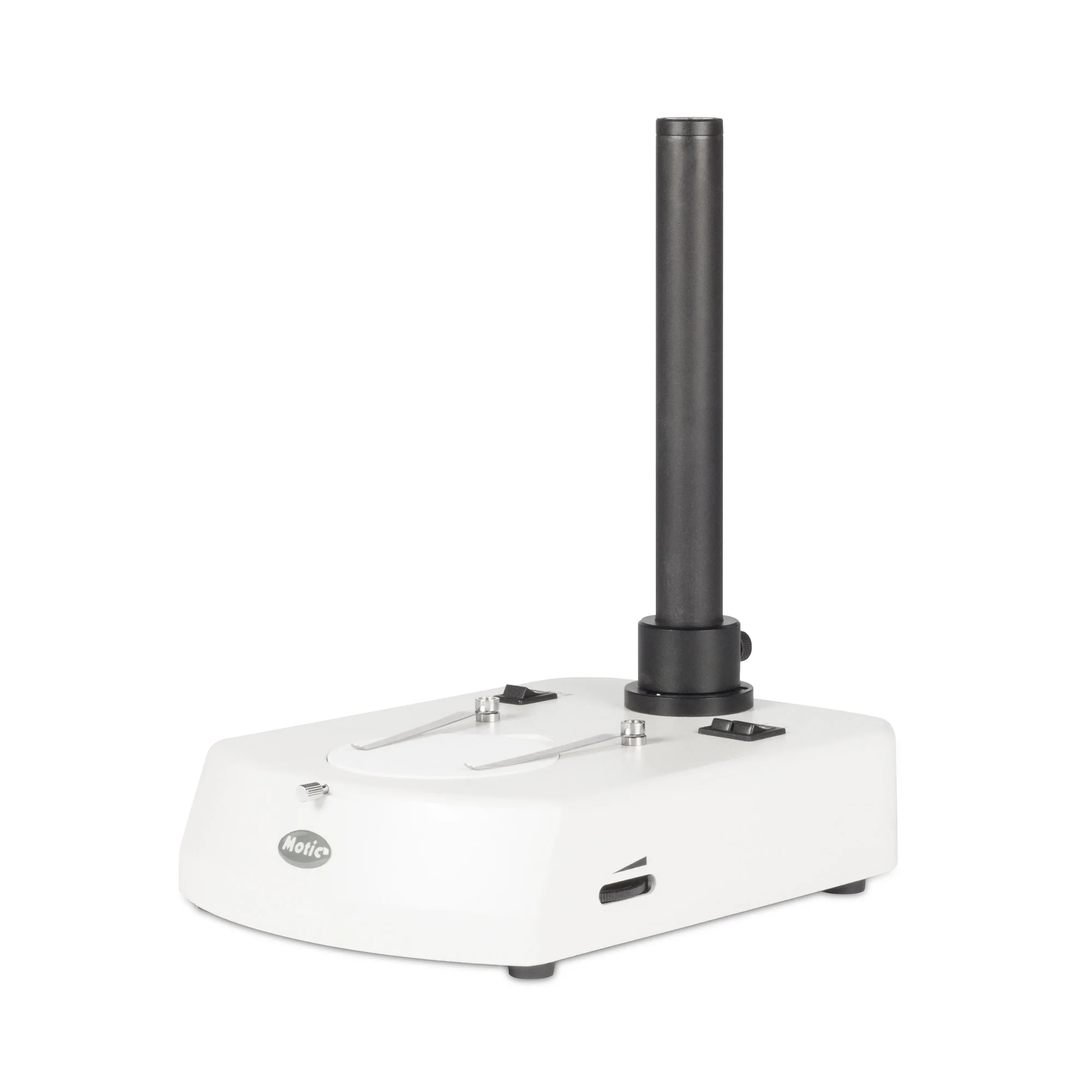 Statif R2GG: colonne Ø 25mm et  tête Ø 76mm, à lumière réfléchie, grande table