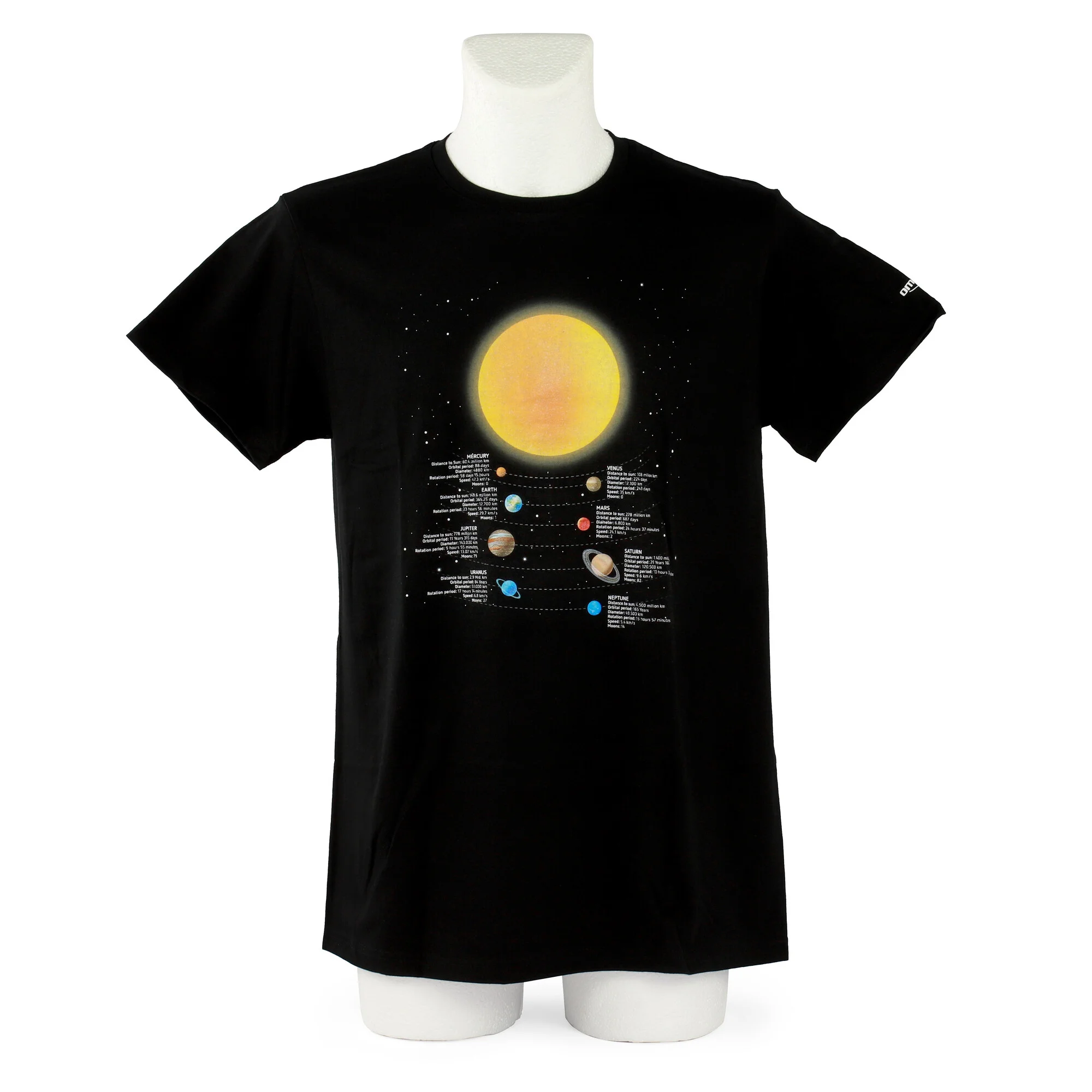 T-shirt Info Planets - Taille L