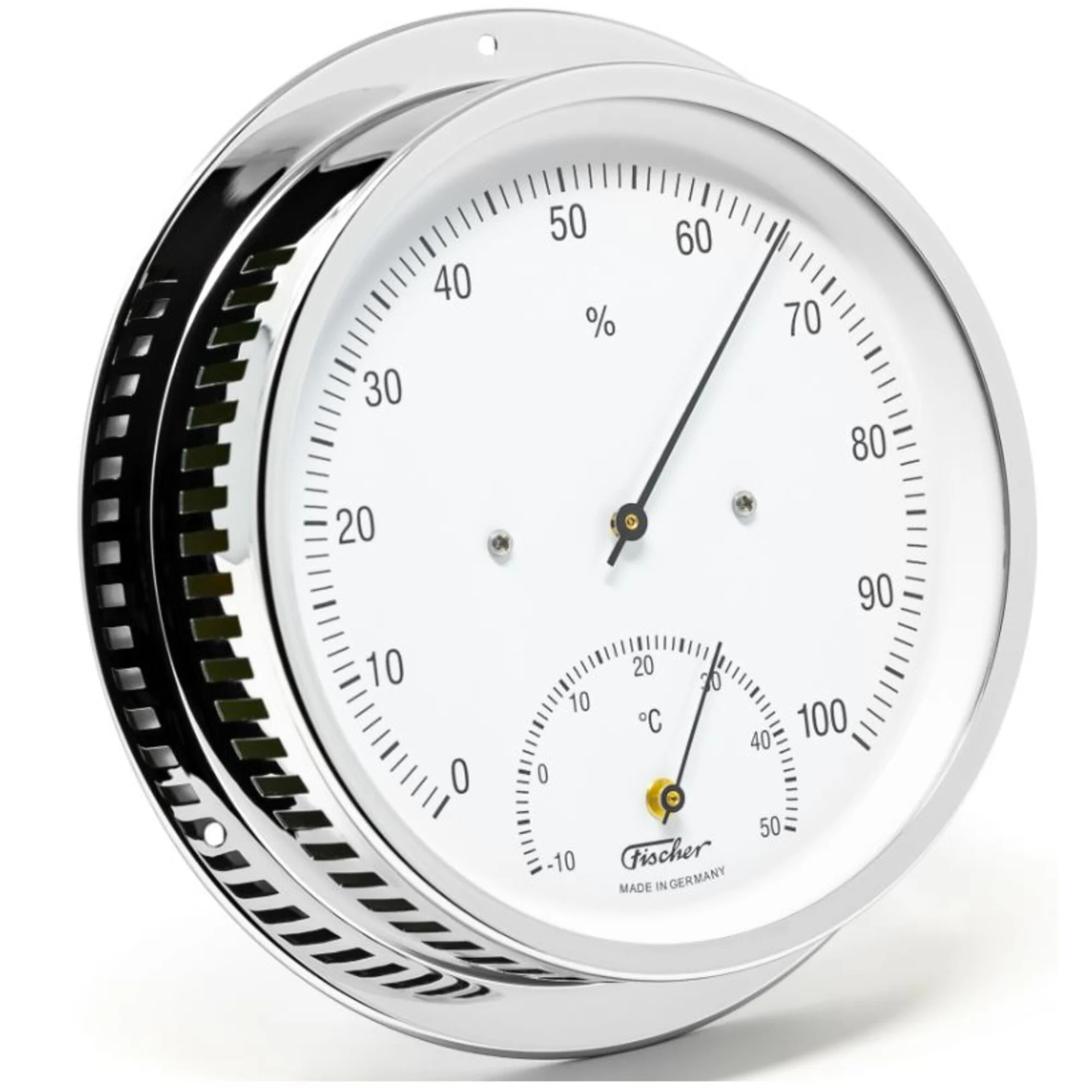 Station météo  Thermomètre climatique blanc