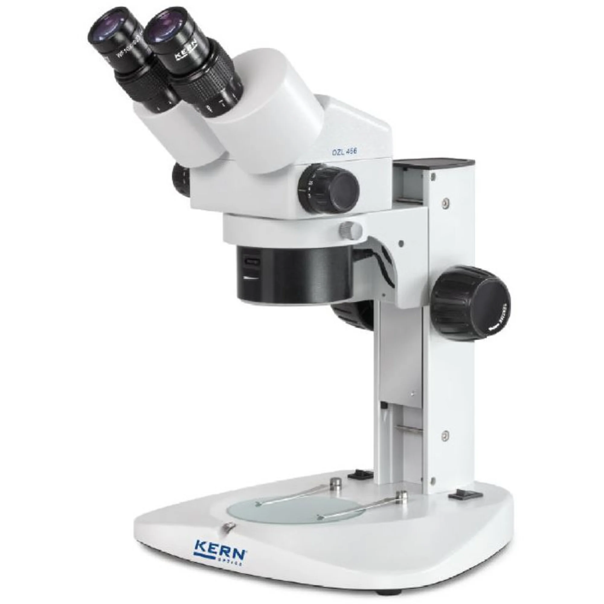Microscope Stereo-Zoom OZL 456, bino, lampes annulaires, 10x23, 0.21W LED, 0,75-5,0x