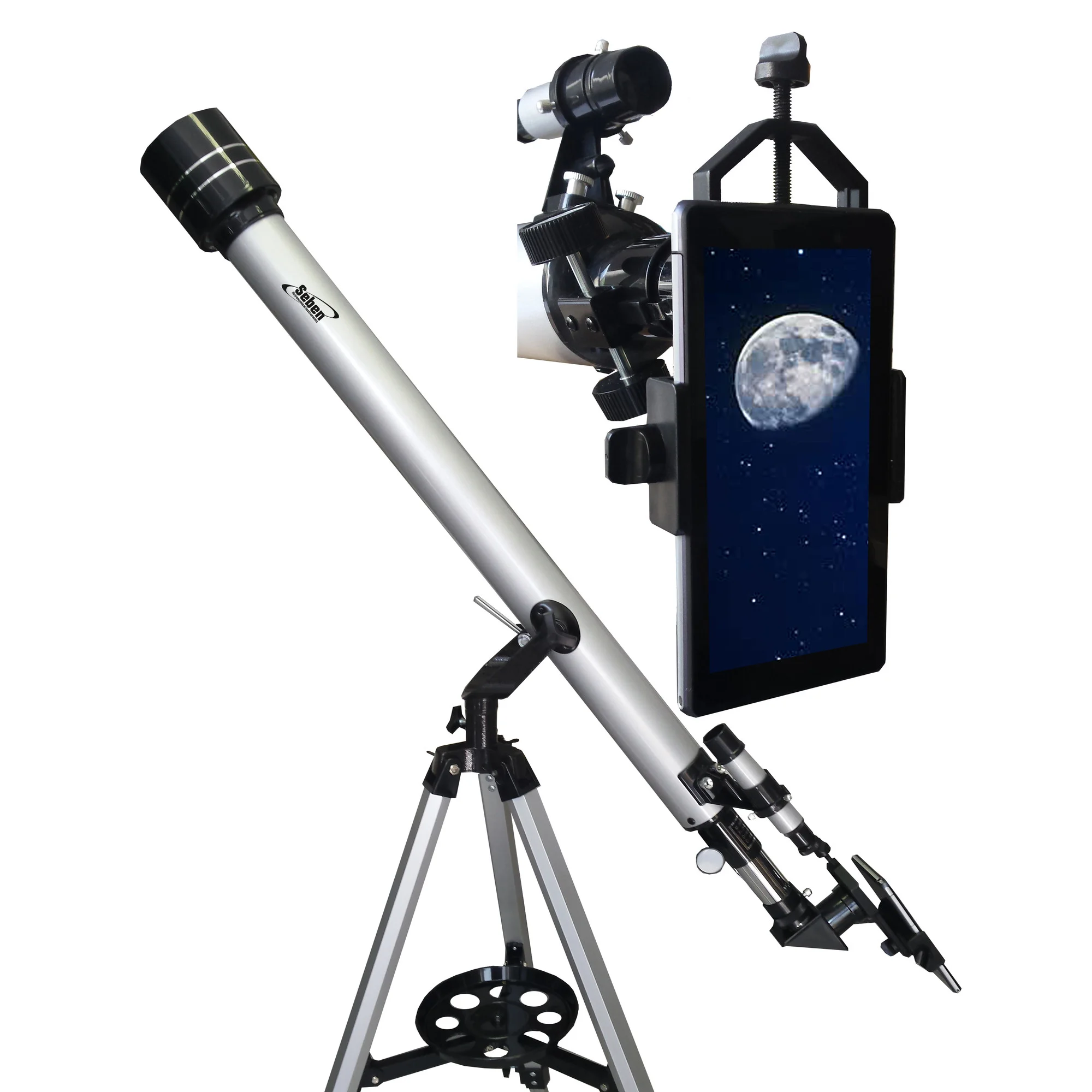 Télescope Réfracteur 60-900 + Adaptateur Smartphone Portable DKA5