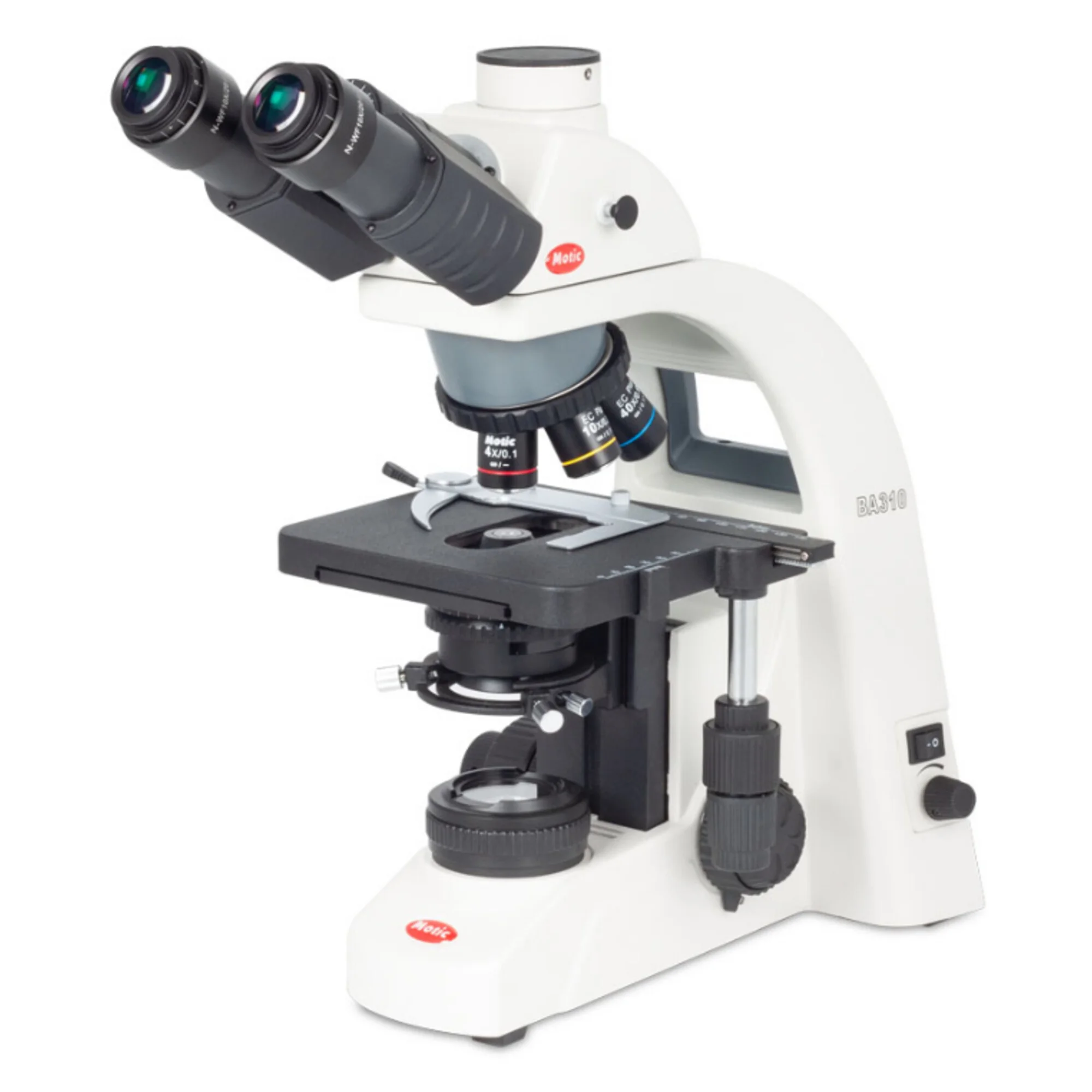 Microscope  BA310, LED, 40x-400x (sans 100x), trino