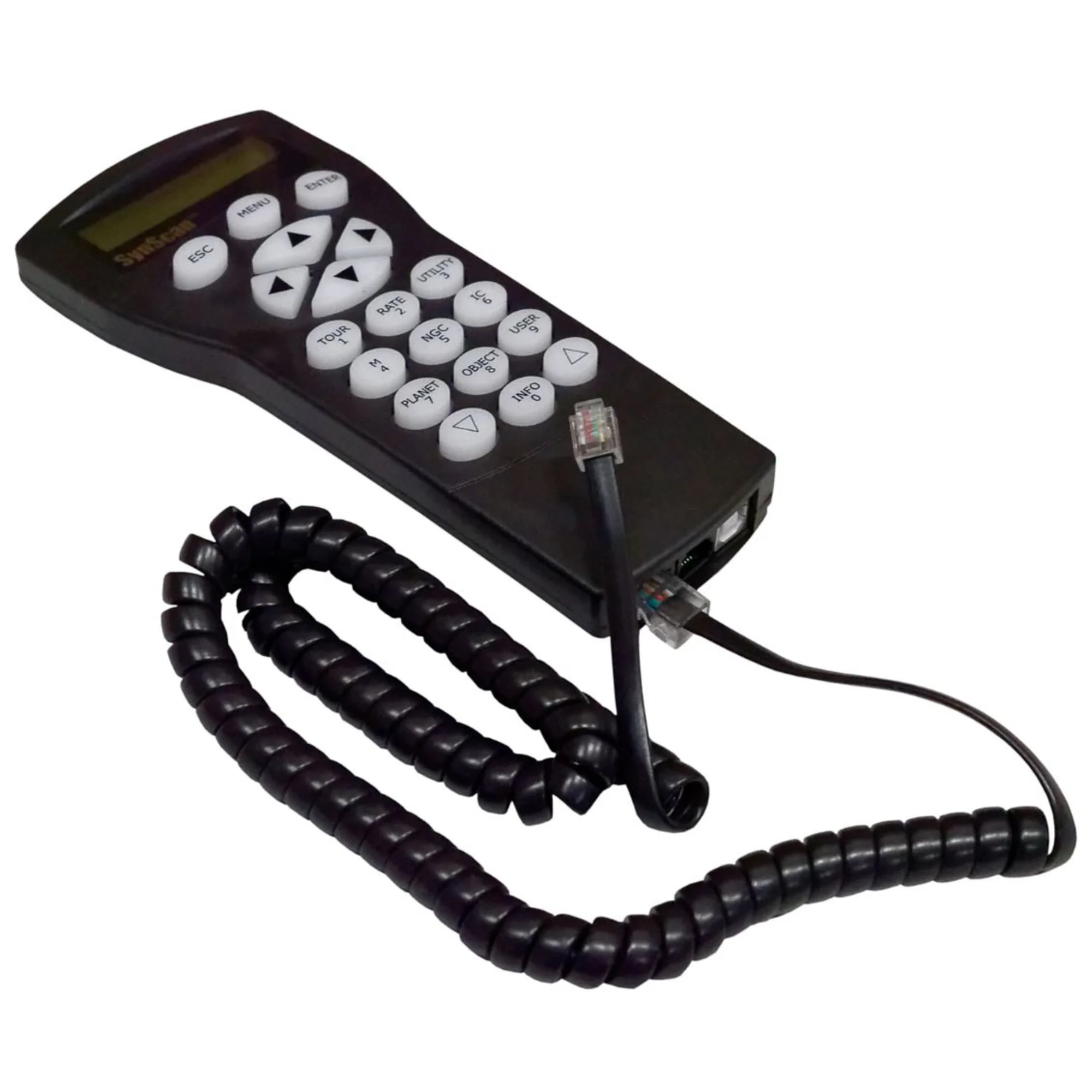 Boîtier de commande manuelle SynScan GoTo avec câble EQ