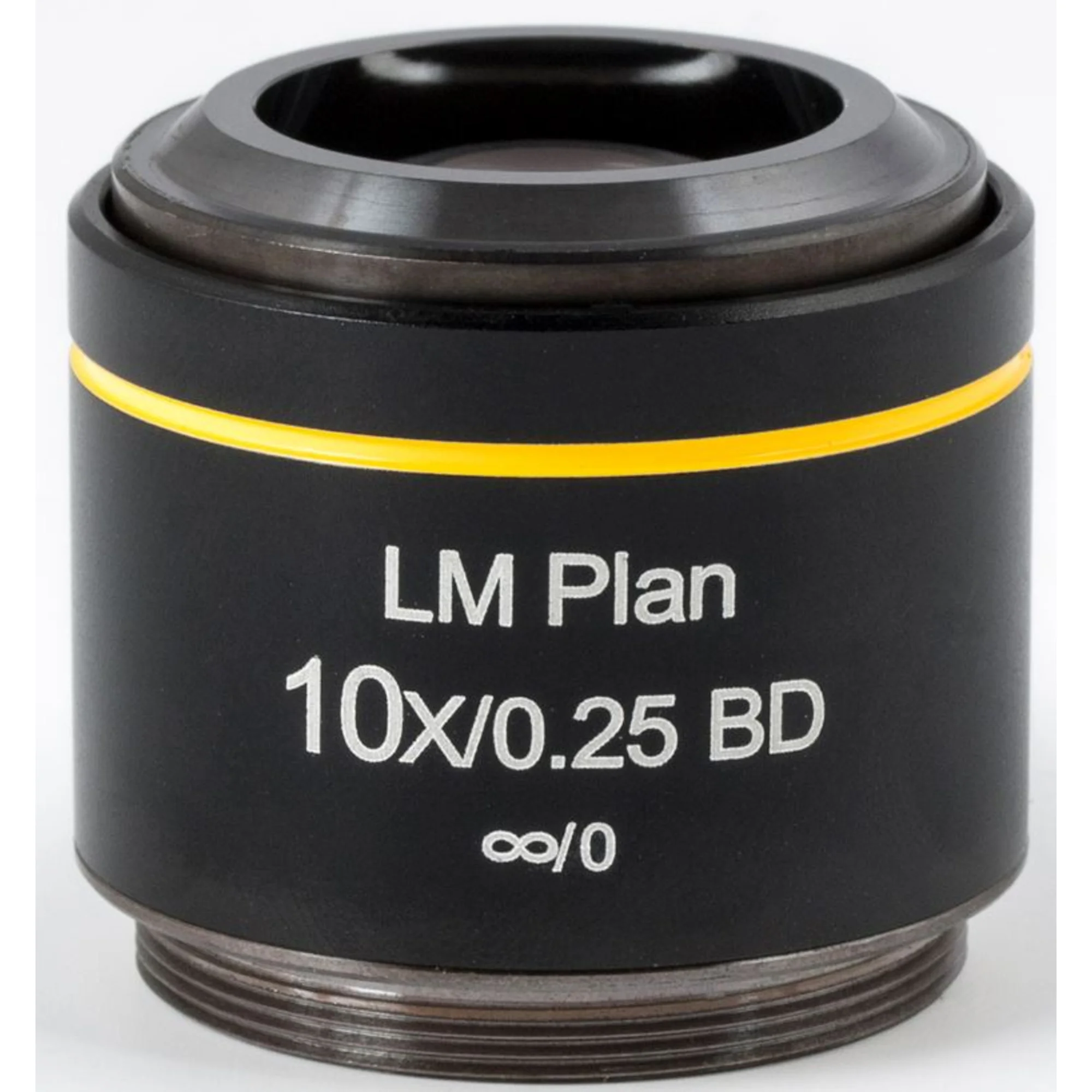 Objectif  LM BD PL, CCIS, LM, plan, achro, BD 10x/0.25, w.d.16.3mm (AE2000 MET)