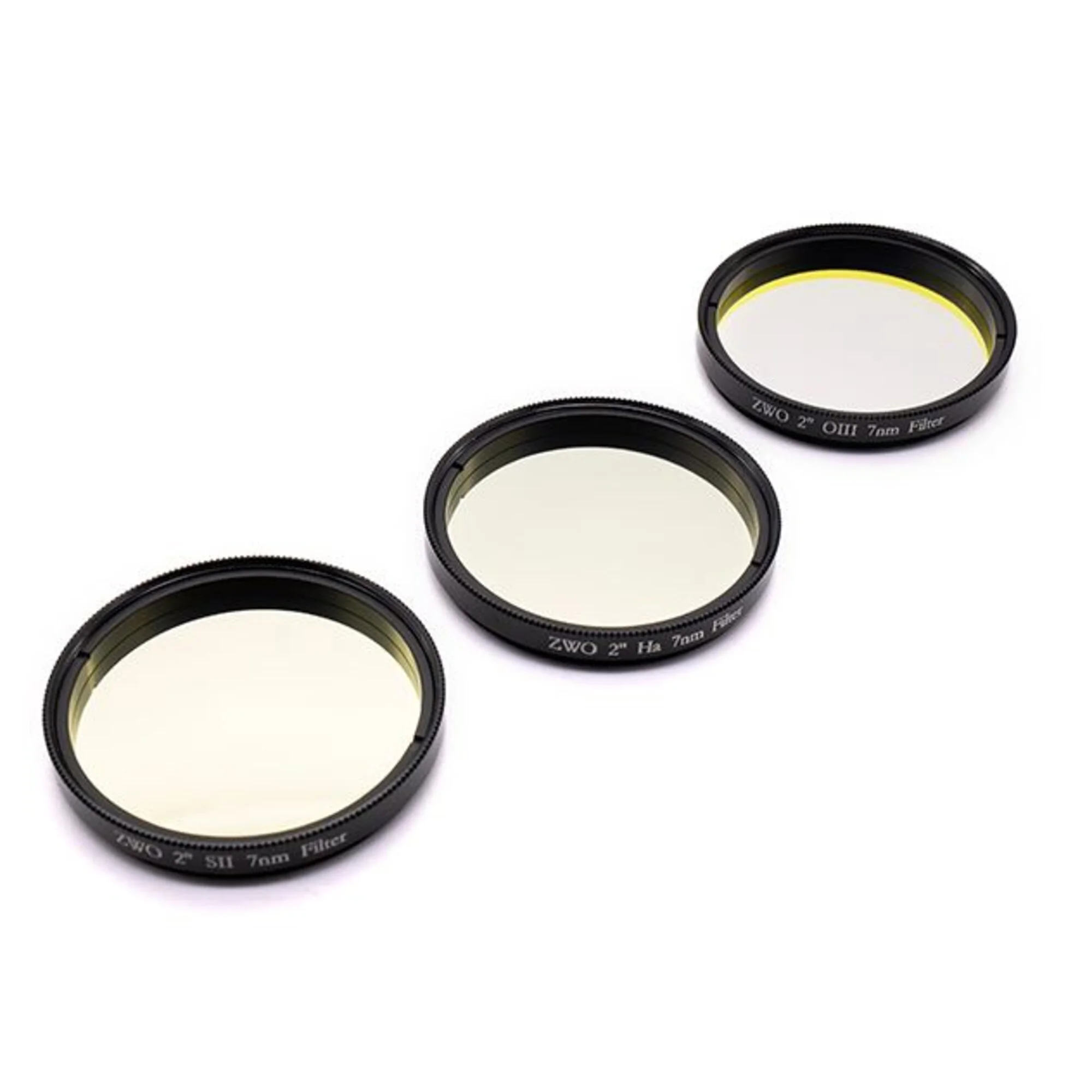 Kit de filtres à bandes étroites pour les raies H-alpha, SII, OIII 2"