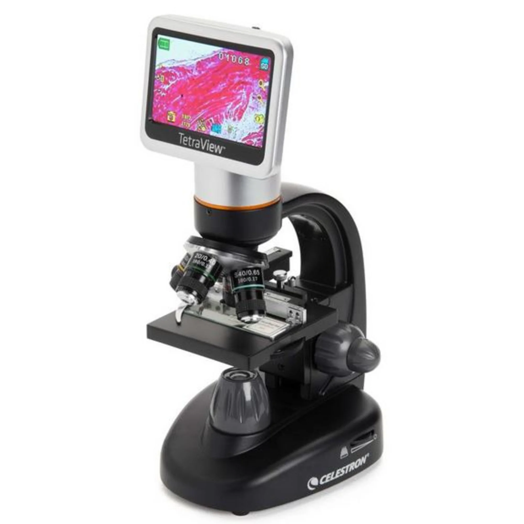 Microscope  TetraView, Touch Screen, 40-400x