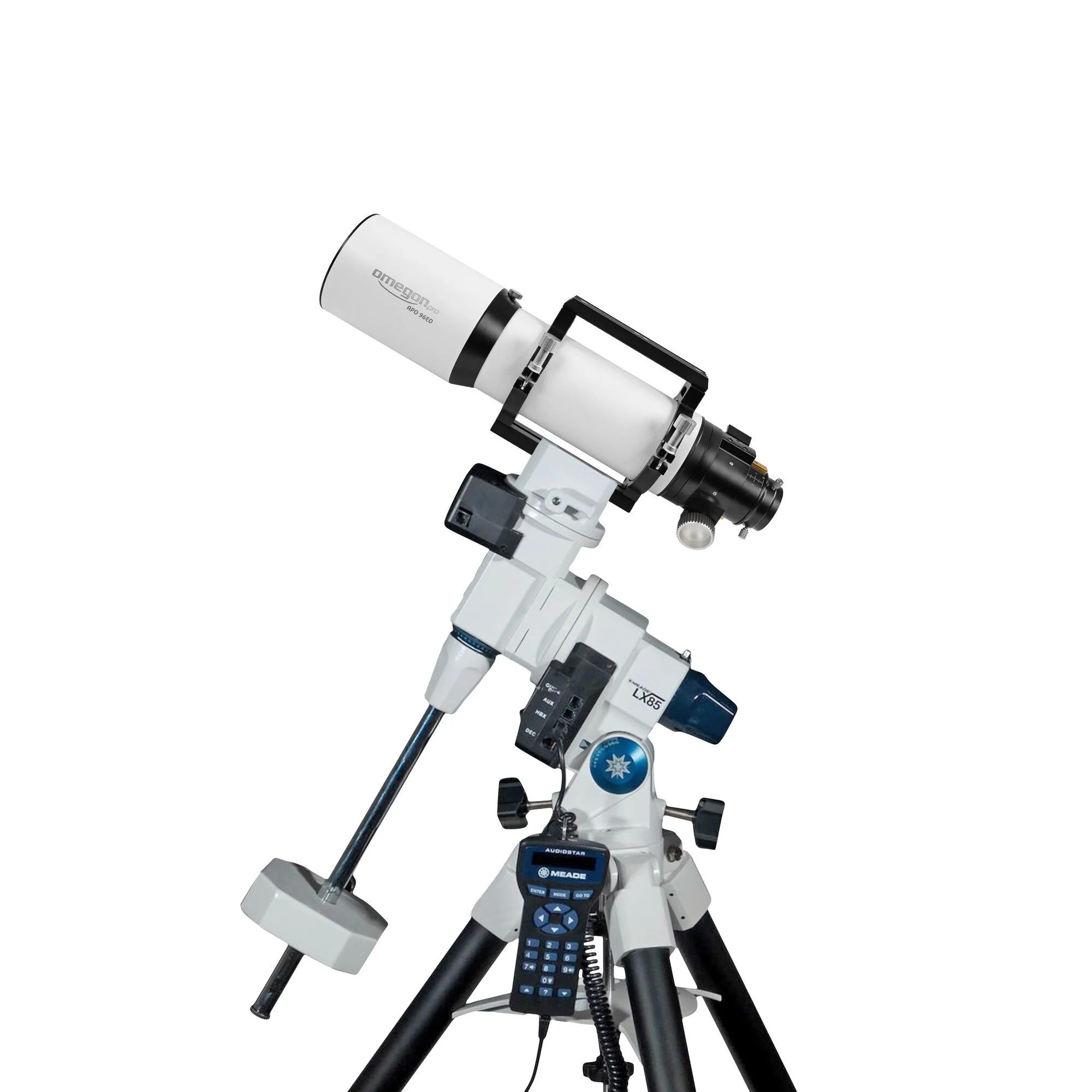 Lunette apochromatique  AP 96/575 Pro APO Triplet ED FCD-100 + Meade LX85 GoTo
