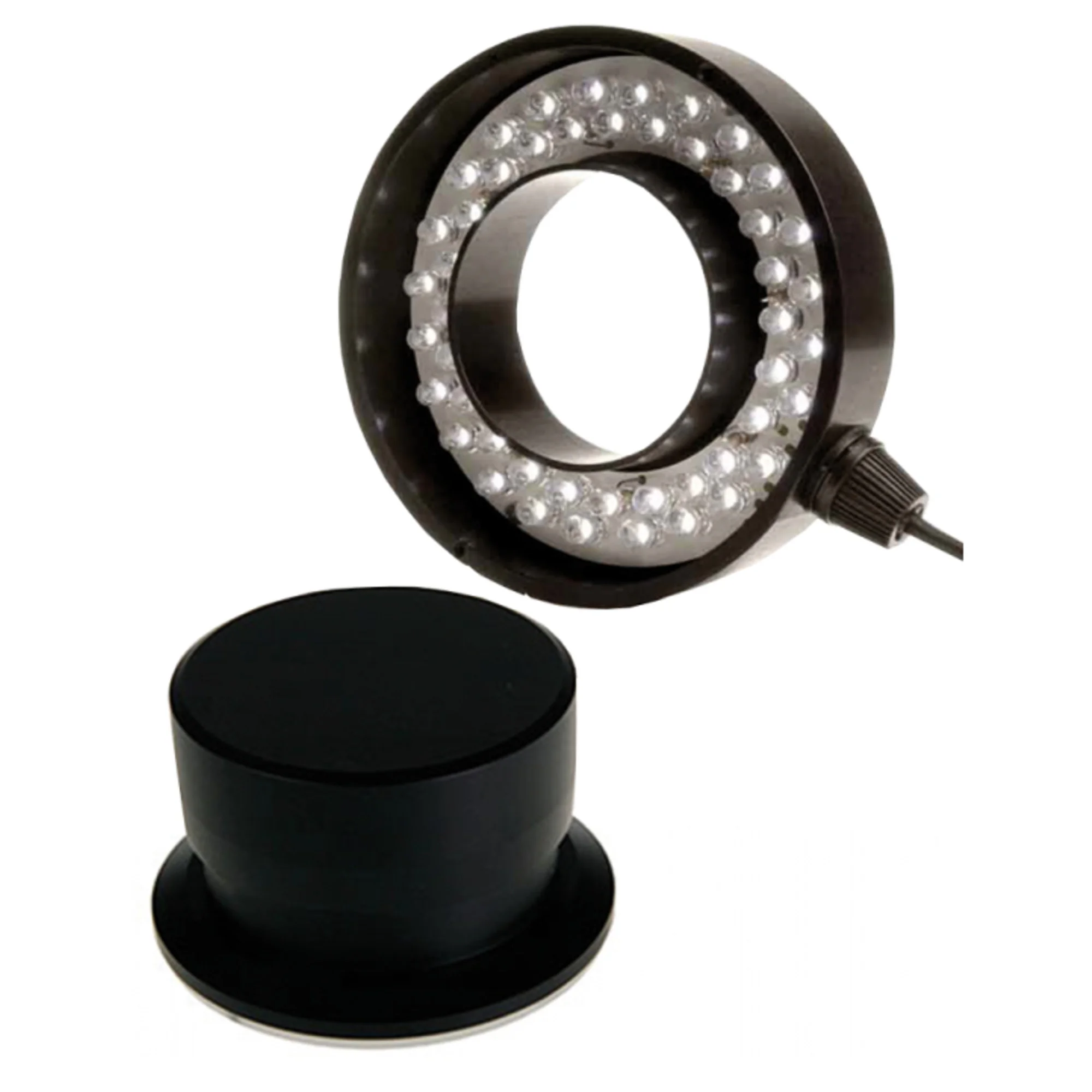 Eclairage annulaire LE.1981, 48 LEDs, régulation par segments