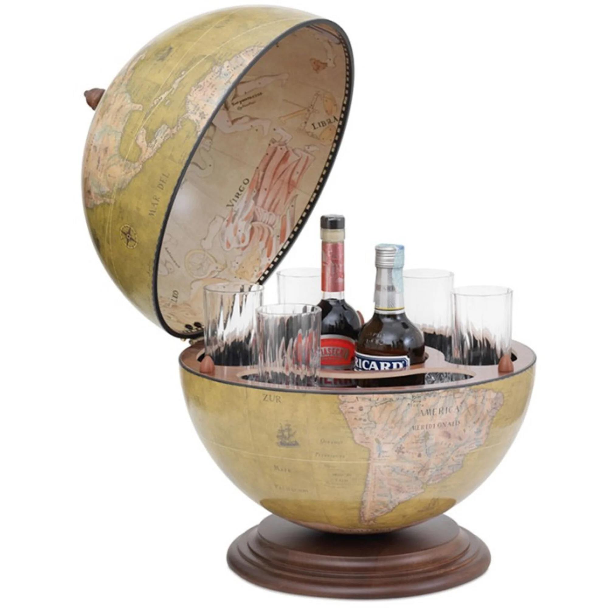 Globe de bar  Giove Olive Green 40cm