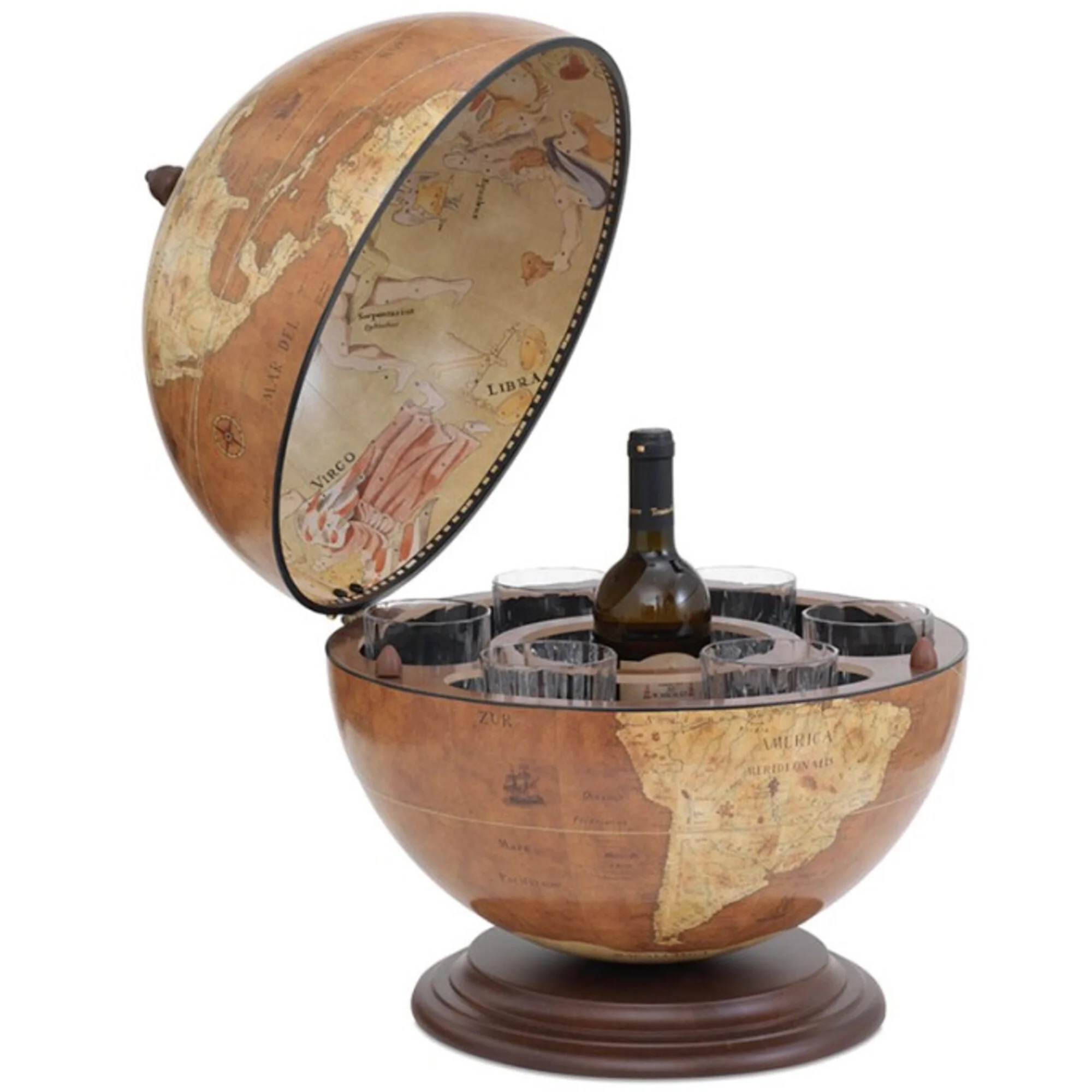 Globe de bar  Giove Rust 40cm