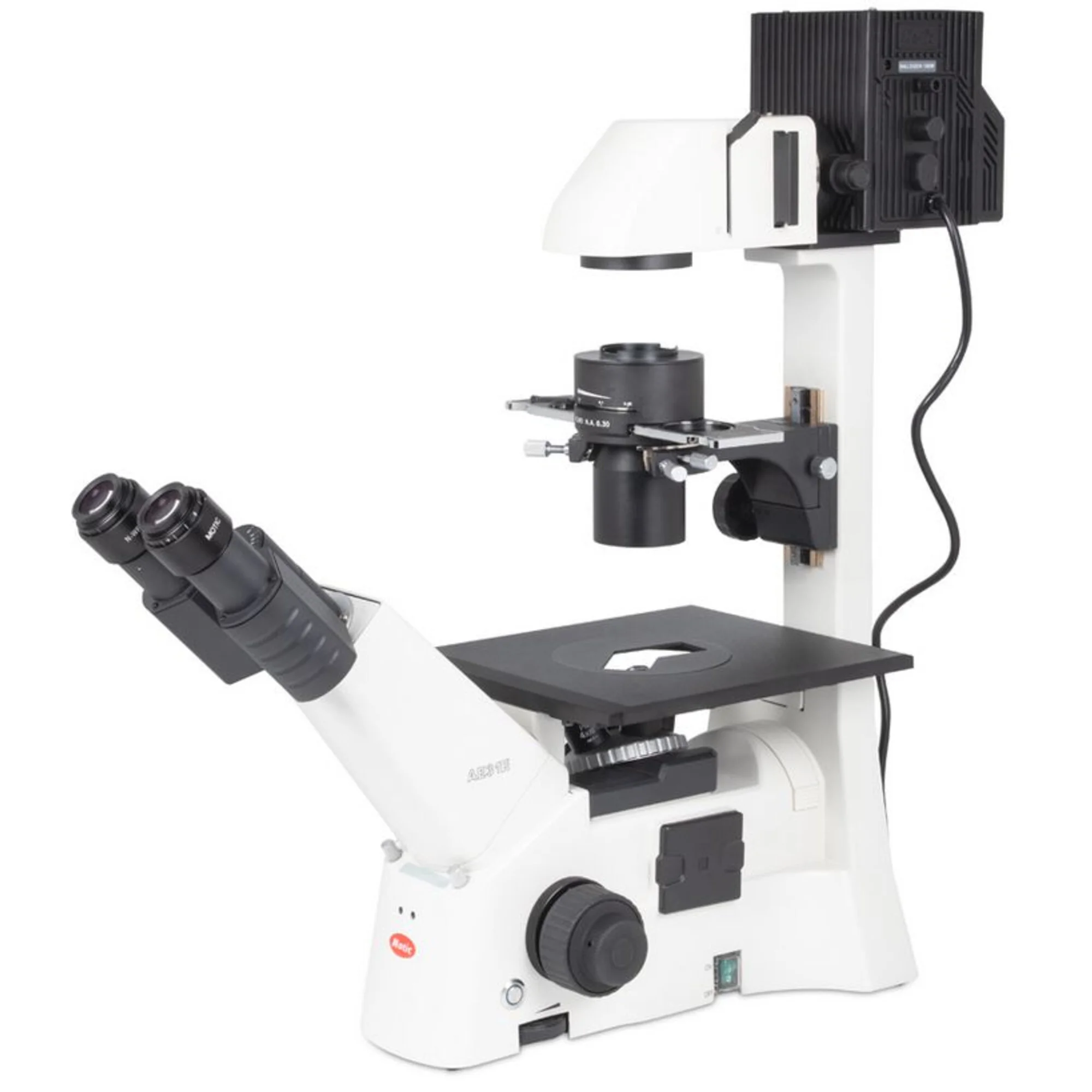 Microscope inversé  AE31E bino, infinity, 40x-400x, phase, Hal, 100W