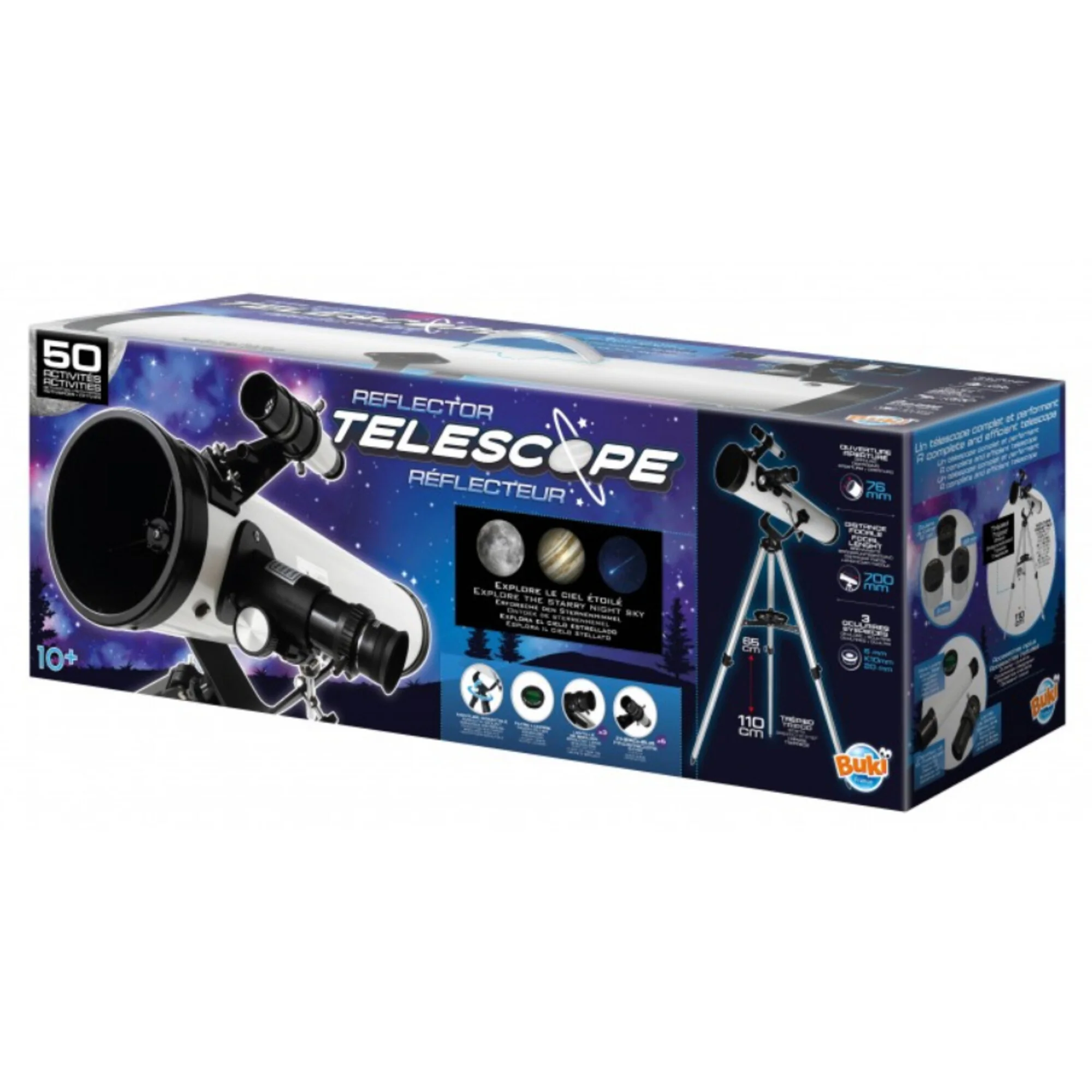 Télescope réflecteur 50 activités