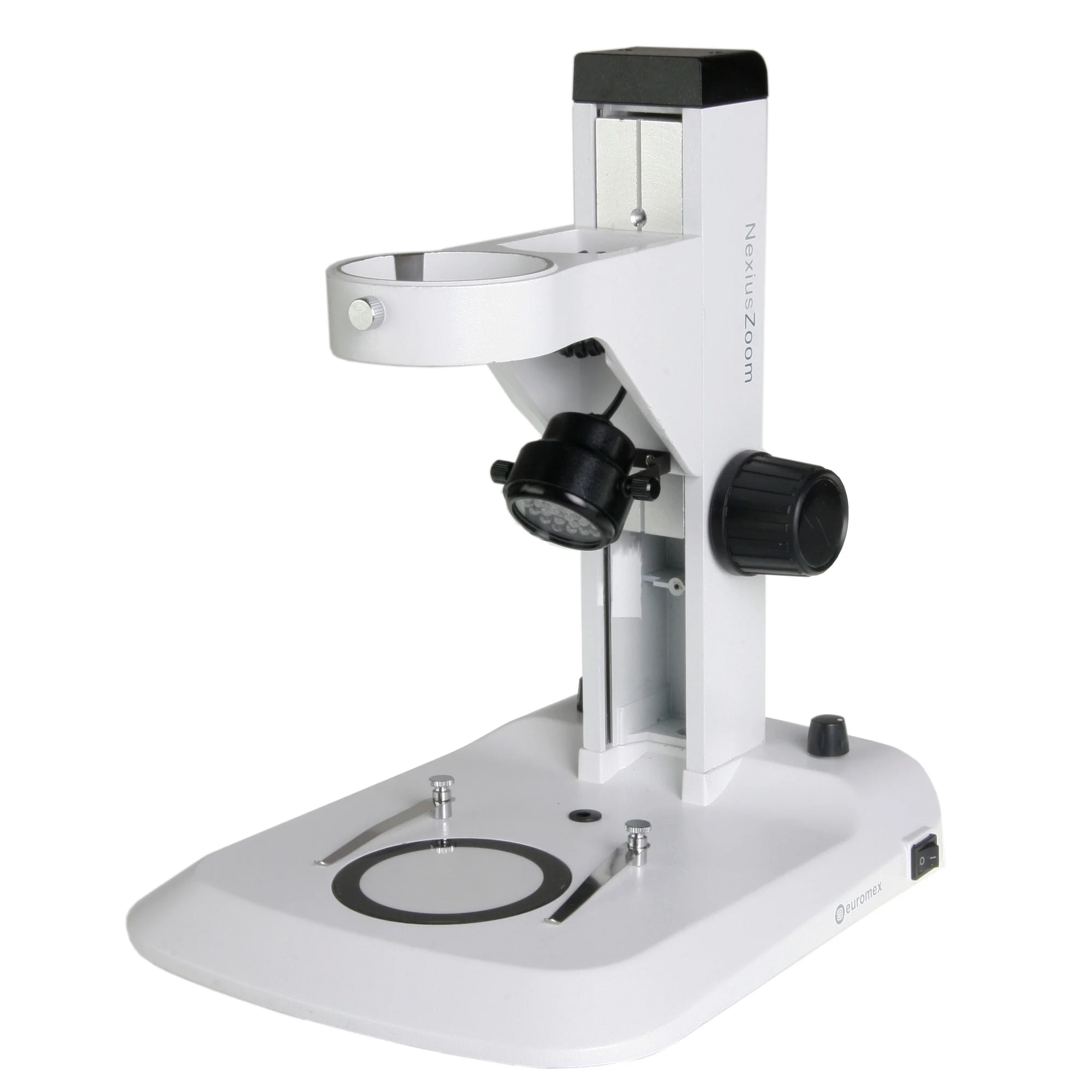 statif ergonomique NZ.9010, à crémaillère et éclairages 3 W LED incident et transmis