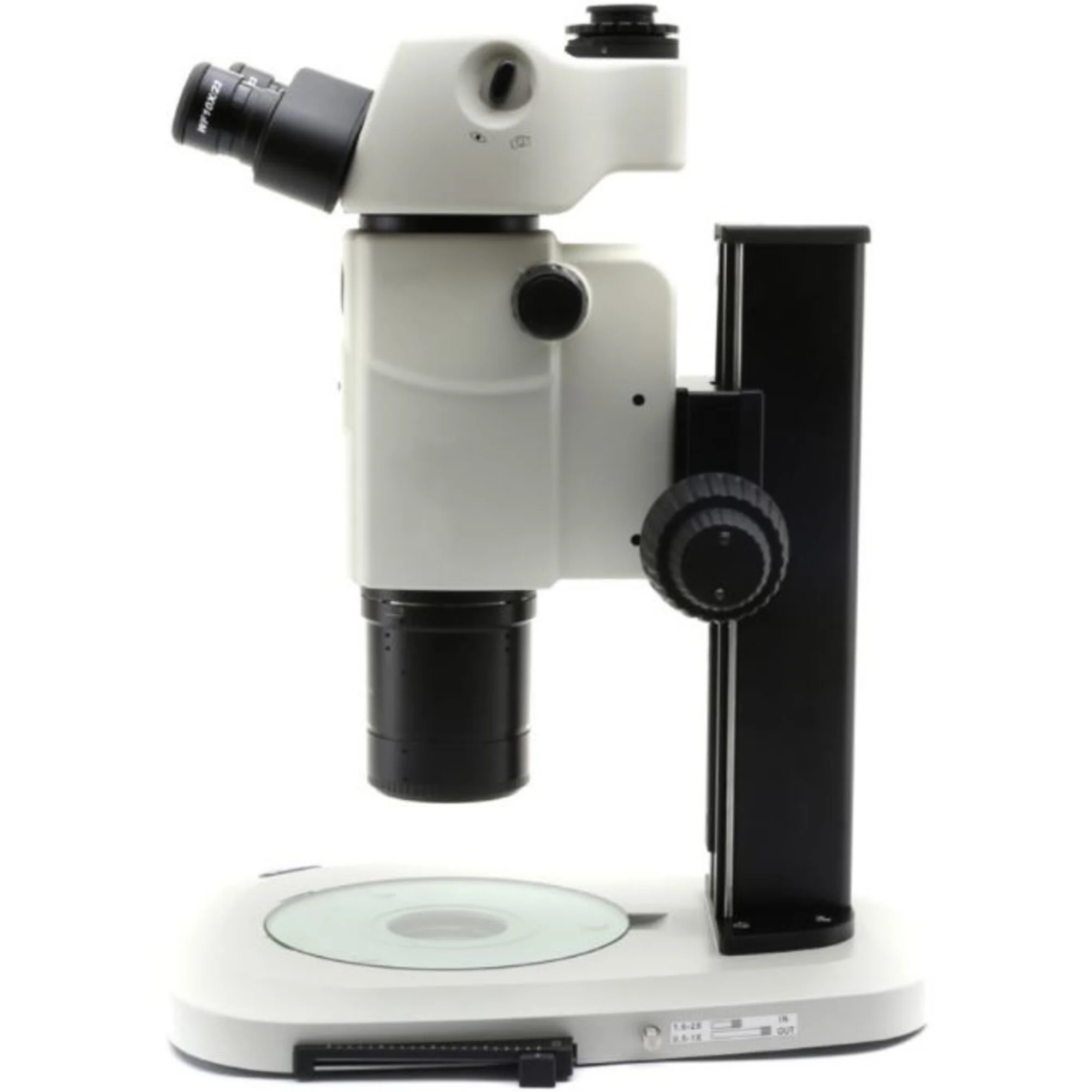 Microscope stéréo zoom  SZR-180, trino, CMO, w.d. 60mm, 10x/23, 7.5x-135x, LED, click stop