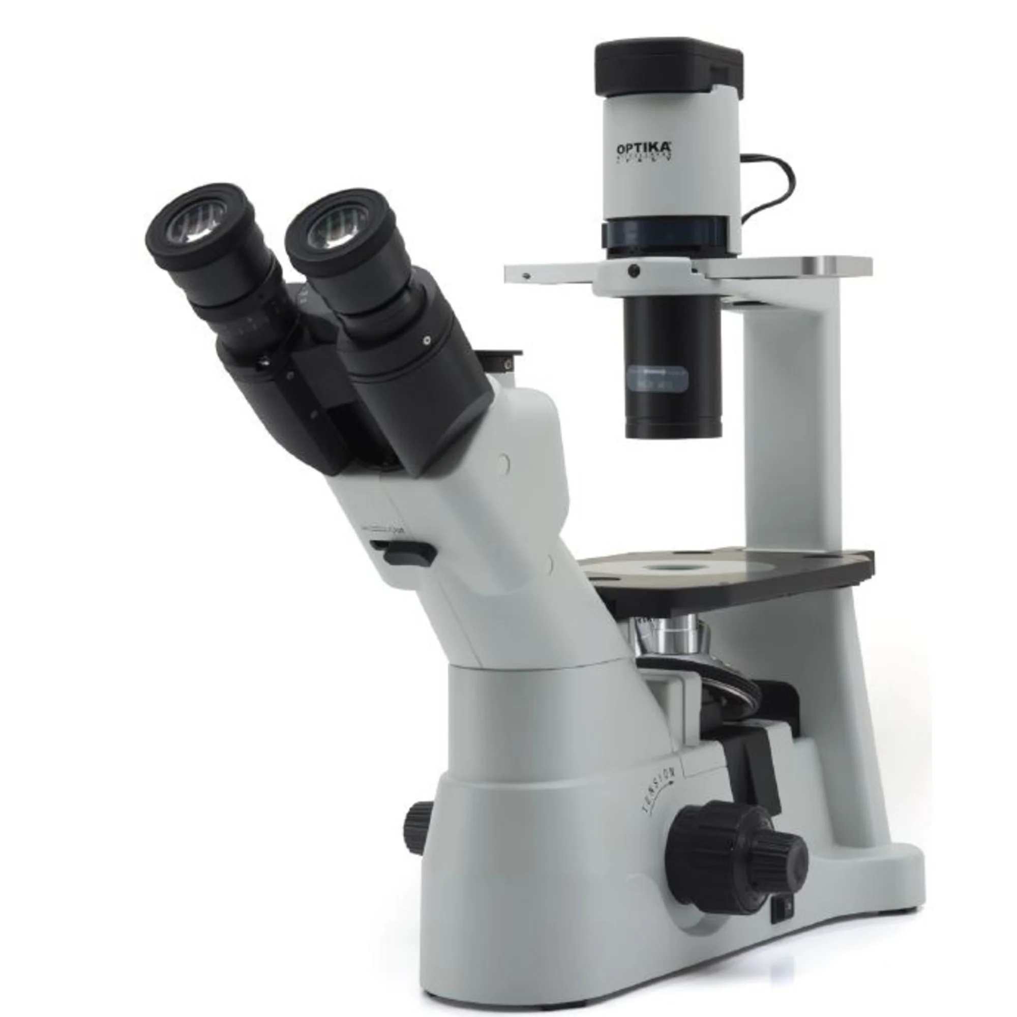 Microscope inversé  Mikroskop IM-3, trino, invers, phase, IOS LWD W-PLAN, 100x-400x, EU