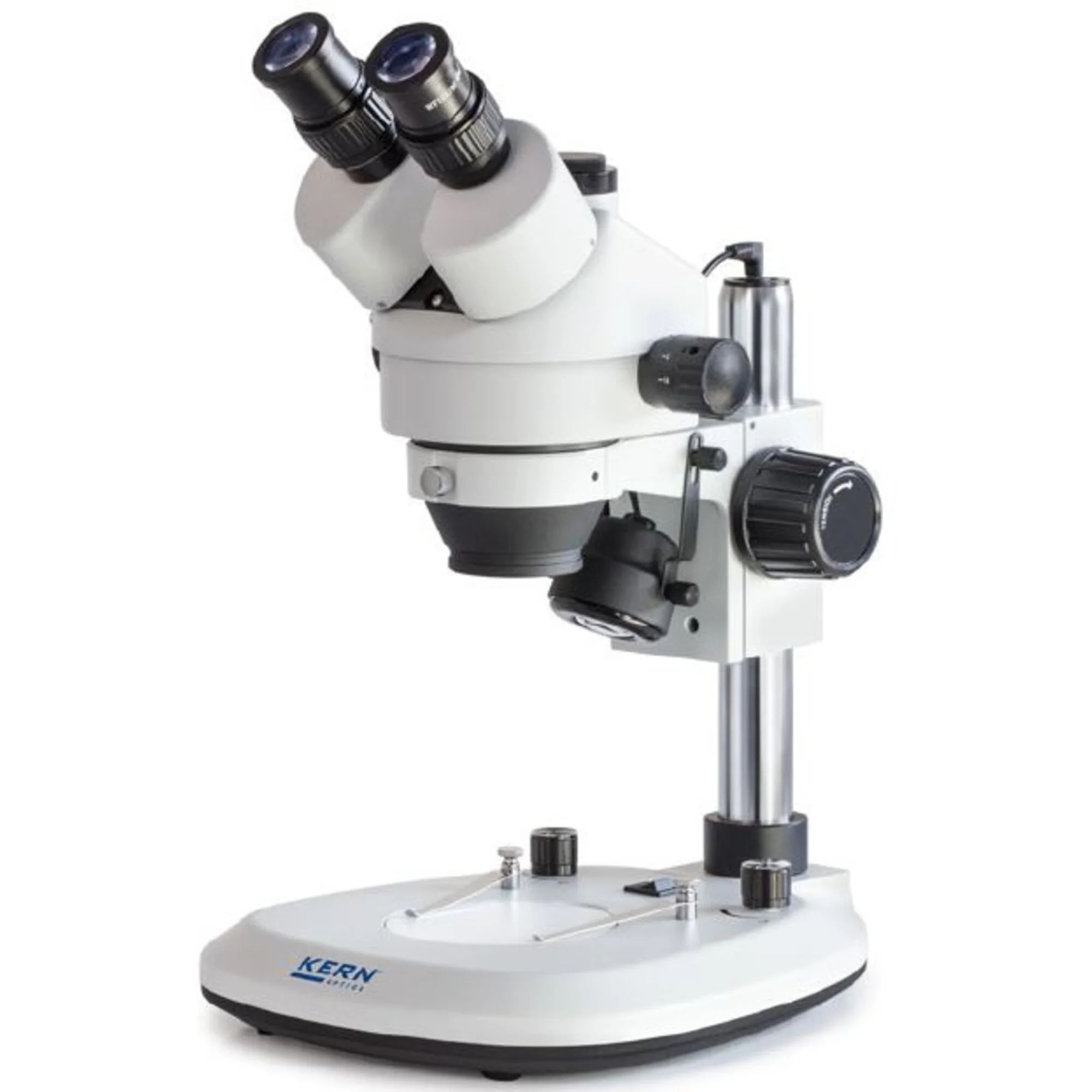 Microscope stéréo zoom  OZL 464, trino, Greenough, 0,7-4,5x, HWF10x20, 3W LED