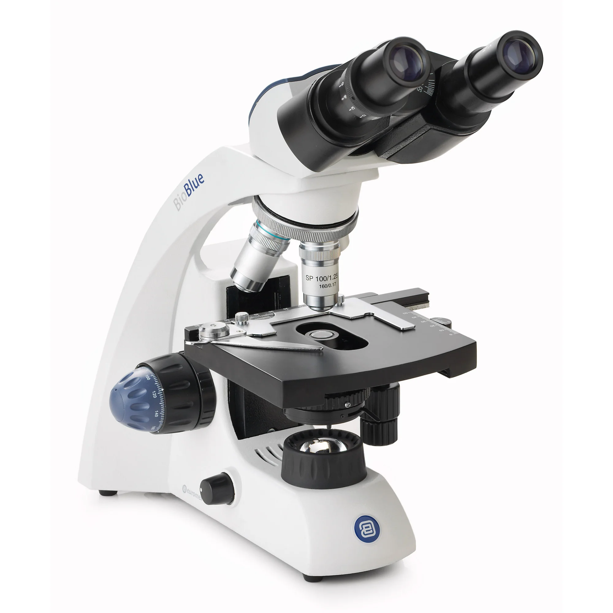 Microscope  BioBlue, BB.4263, bino, DIN, semiplan, 40x-600x, 10x/18, NeoLED, 1W