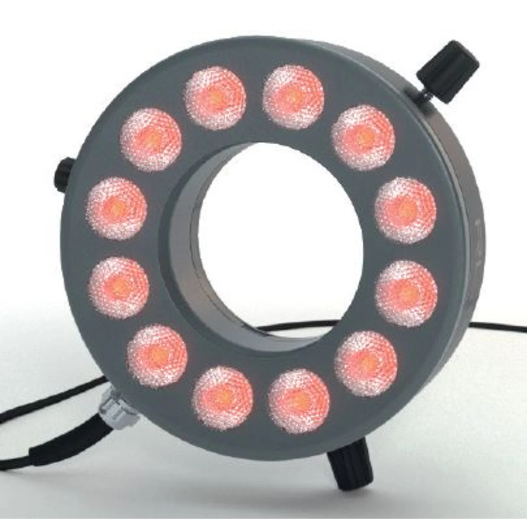 RL12-18f R, éclairage diffus, rouge (625 nm), Ø 66 mm