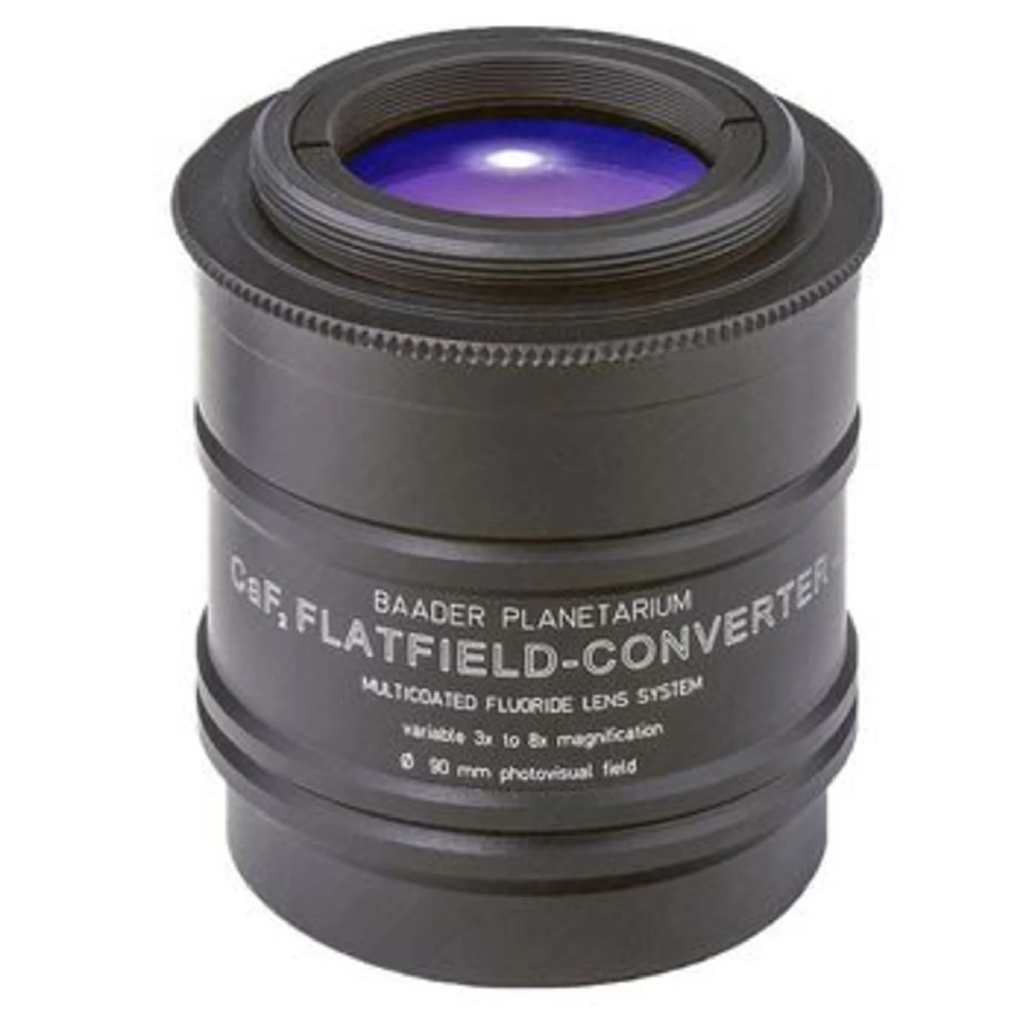 Lentille de Barlow  Fluorit Flatfield Converter (FFC) 2"/T2