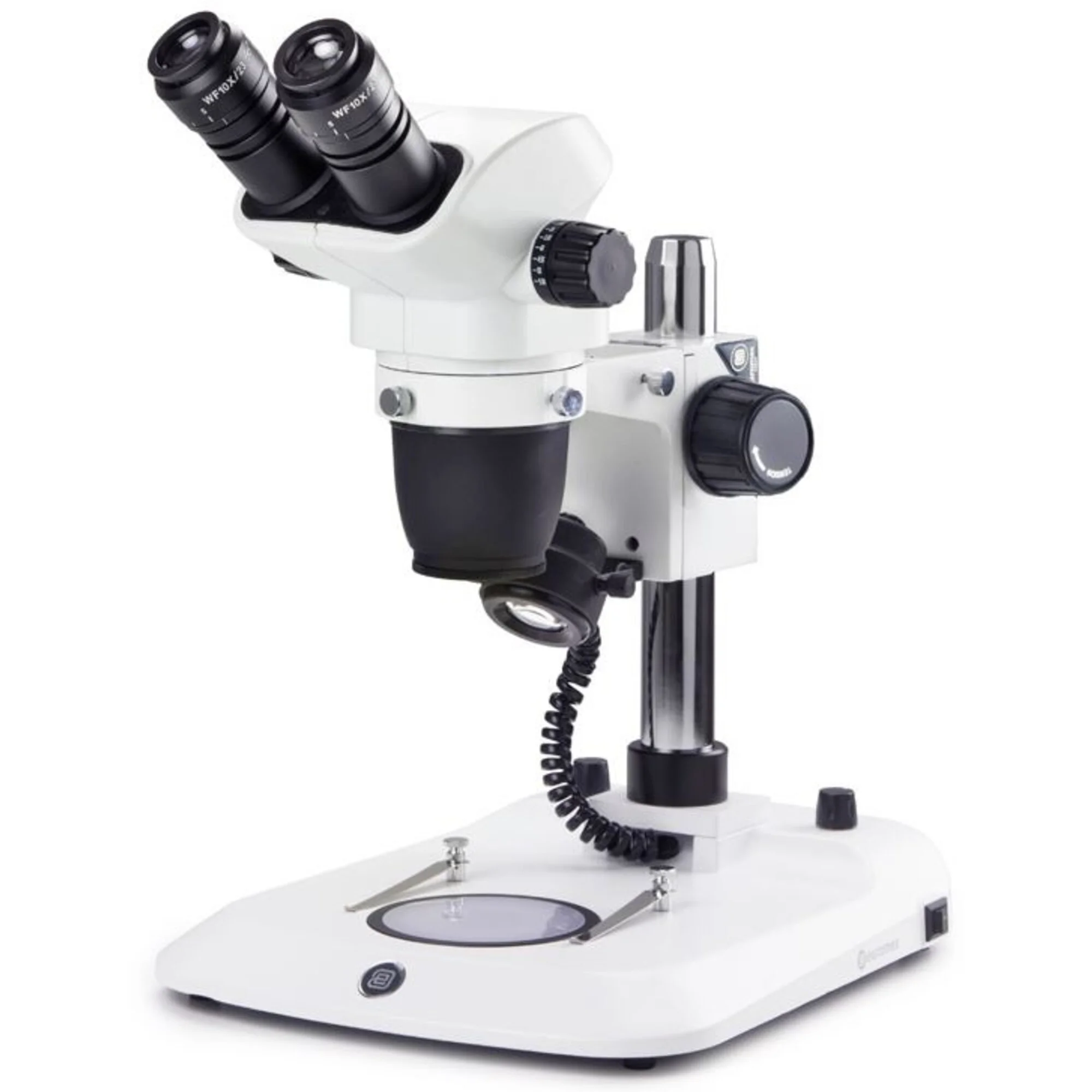 NexiusZoom EVO, NZ.1702-P, 6,5x à 55x, Colonne, 3 W LED, bino