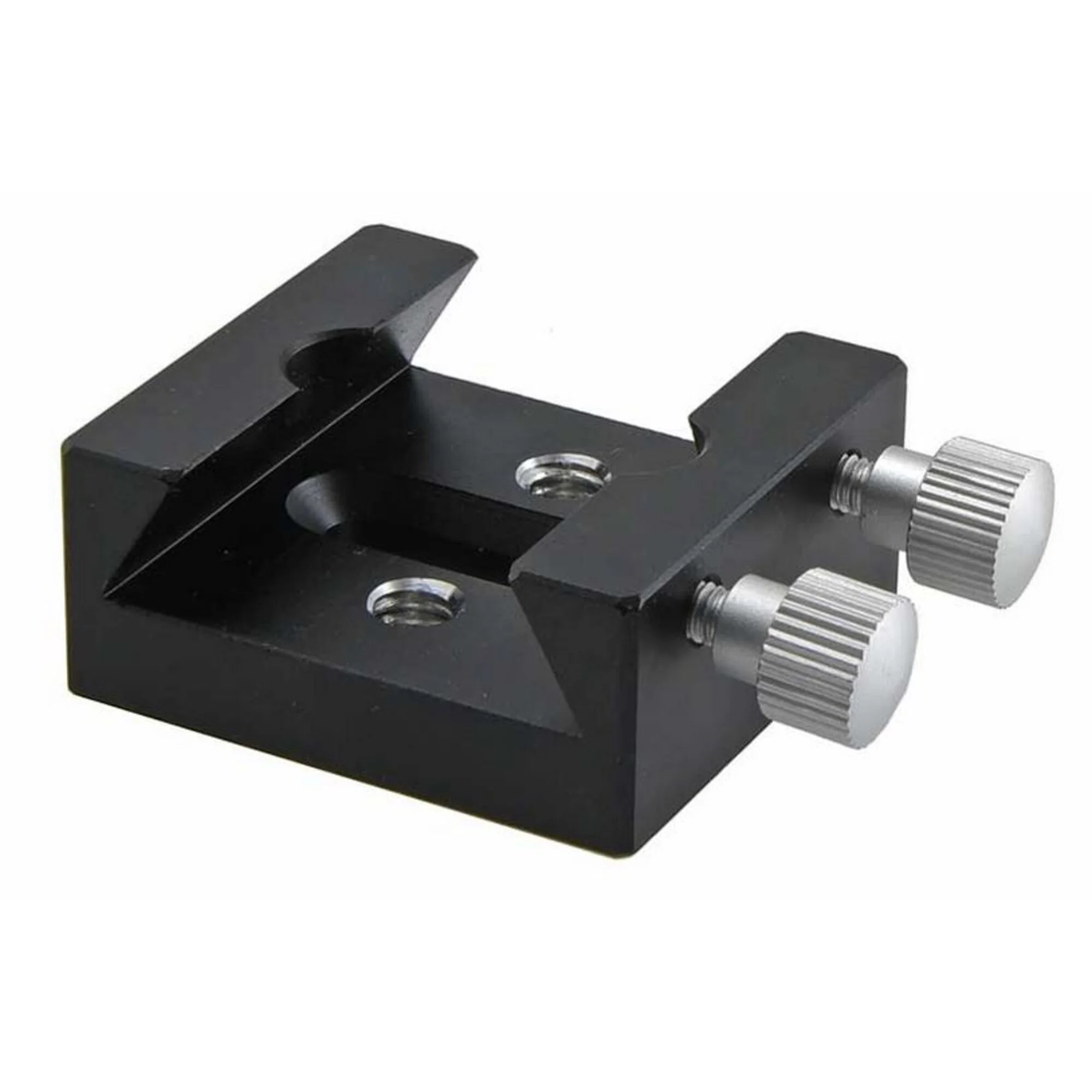 Support pour chercheur avec raccord pour trépied photo 1/4" et trou oblong
