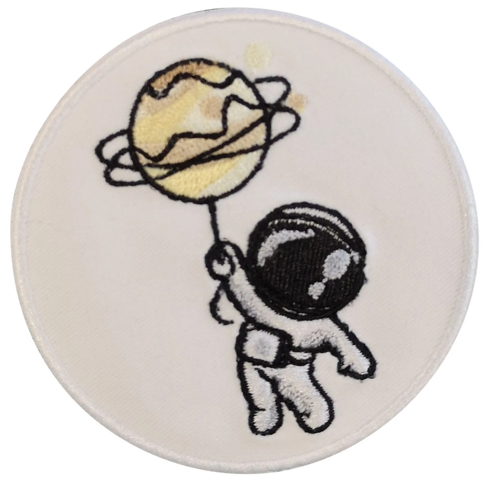 Astronaut planet balloon