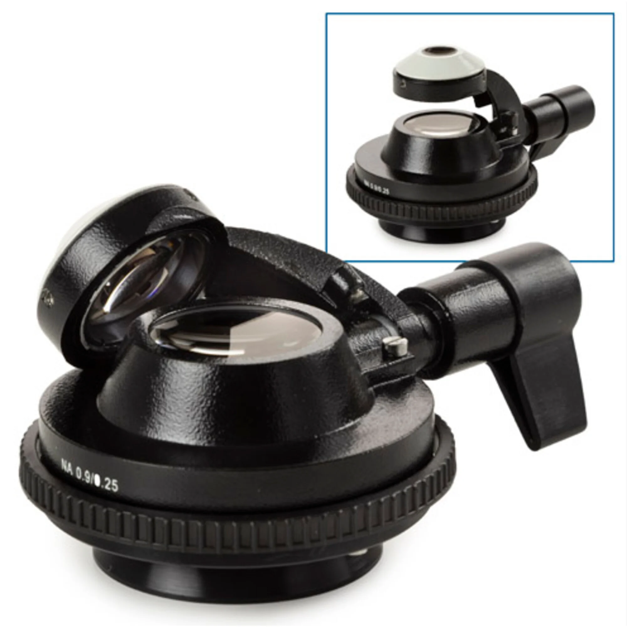 Abbe Kondensor N.A. 0,9/1,25 mit swing-out front lens, DX.9105 (Delphi-X)