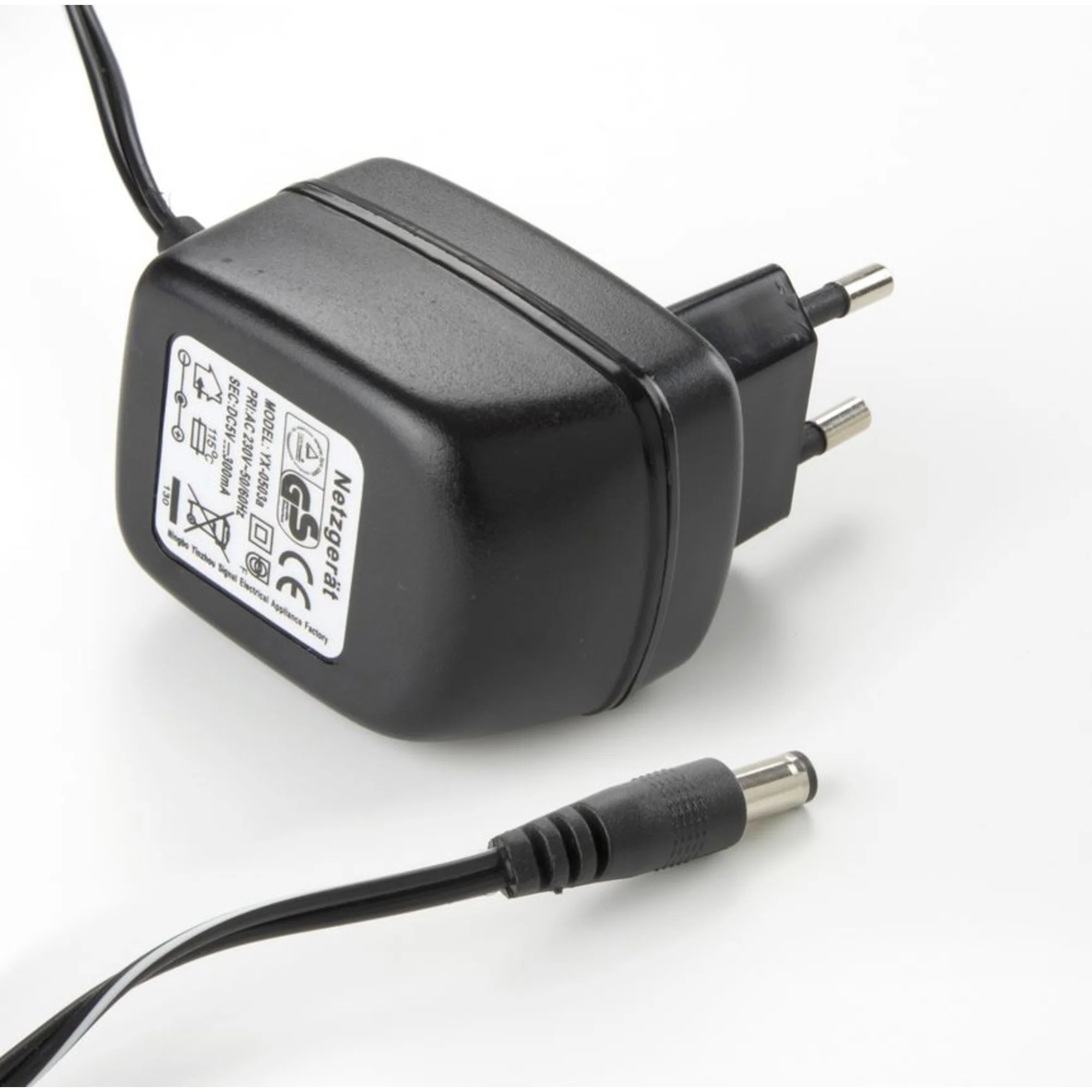 Bloc secteur100-240 Vac/5 Vdc (50/60 Hz) 19,90, EC.9975 (EcoBlue)