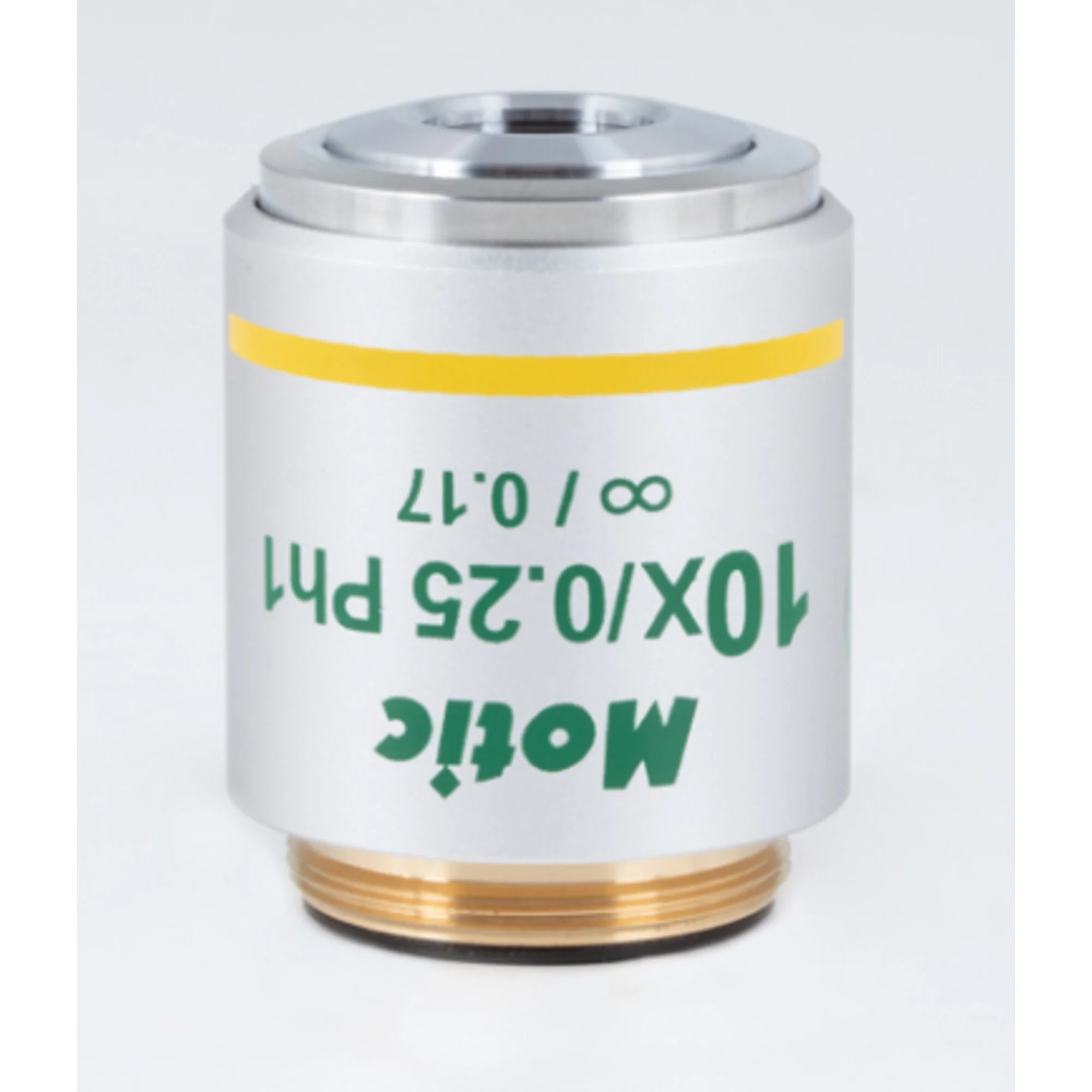 Objectif 10X / 0,25, largeur 17,4 mm, CCIS, UC plan, phase positive, infini (Panthera)