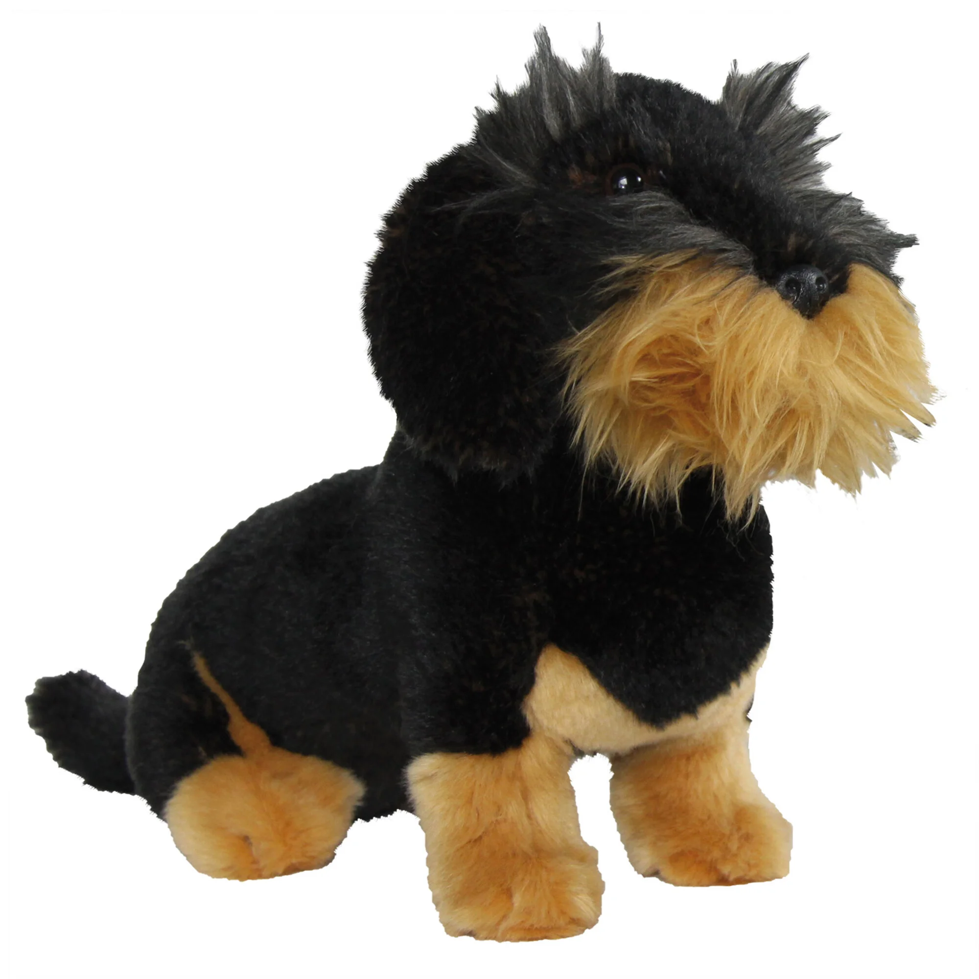 DOGUE DE BAVIÈRE EN PELUCHE ASSIS  33 CM