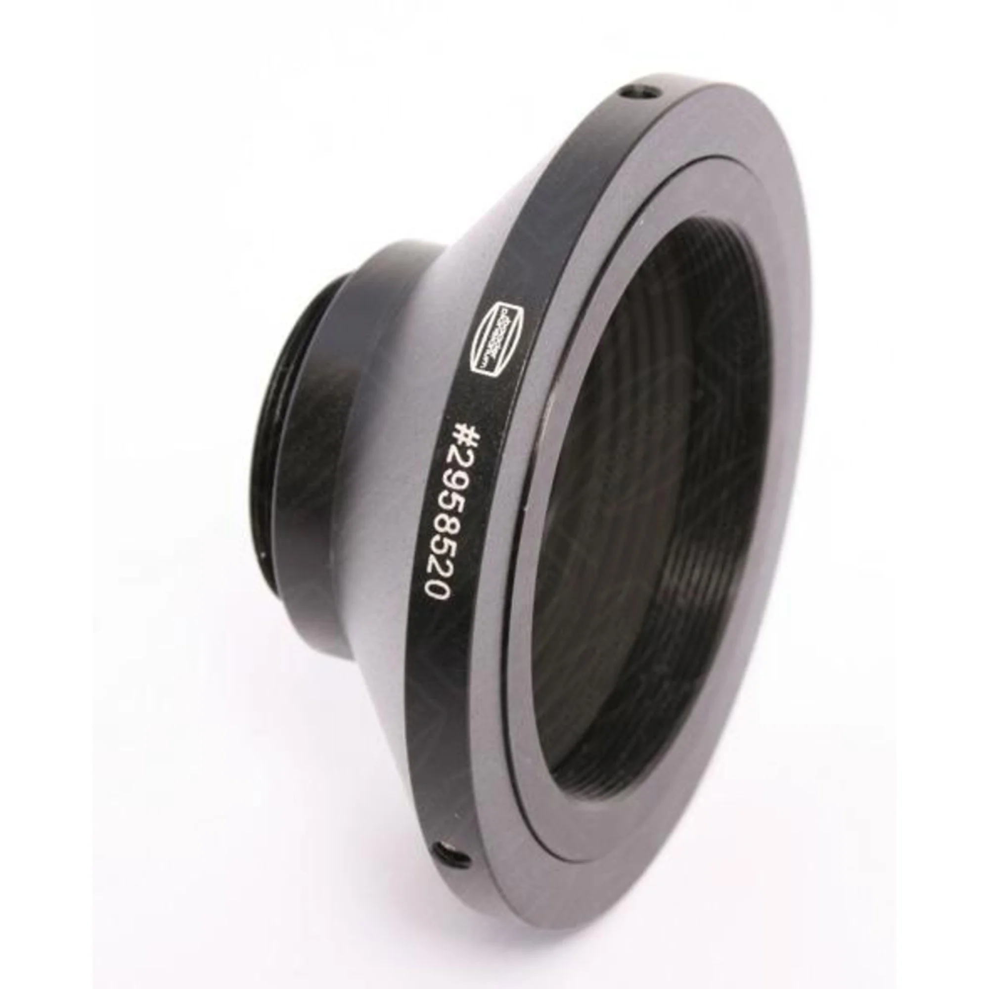 Adaptateur filetage C-Mount/T-2 avec porte filtre 1,25" intégré