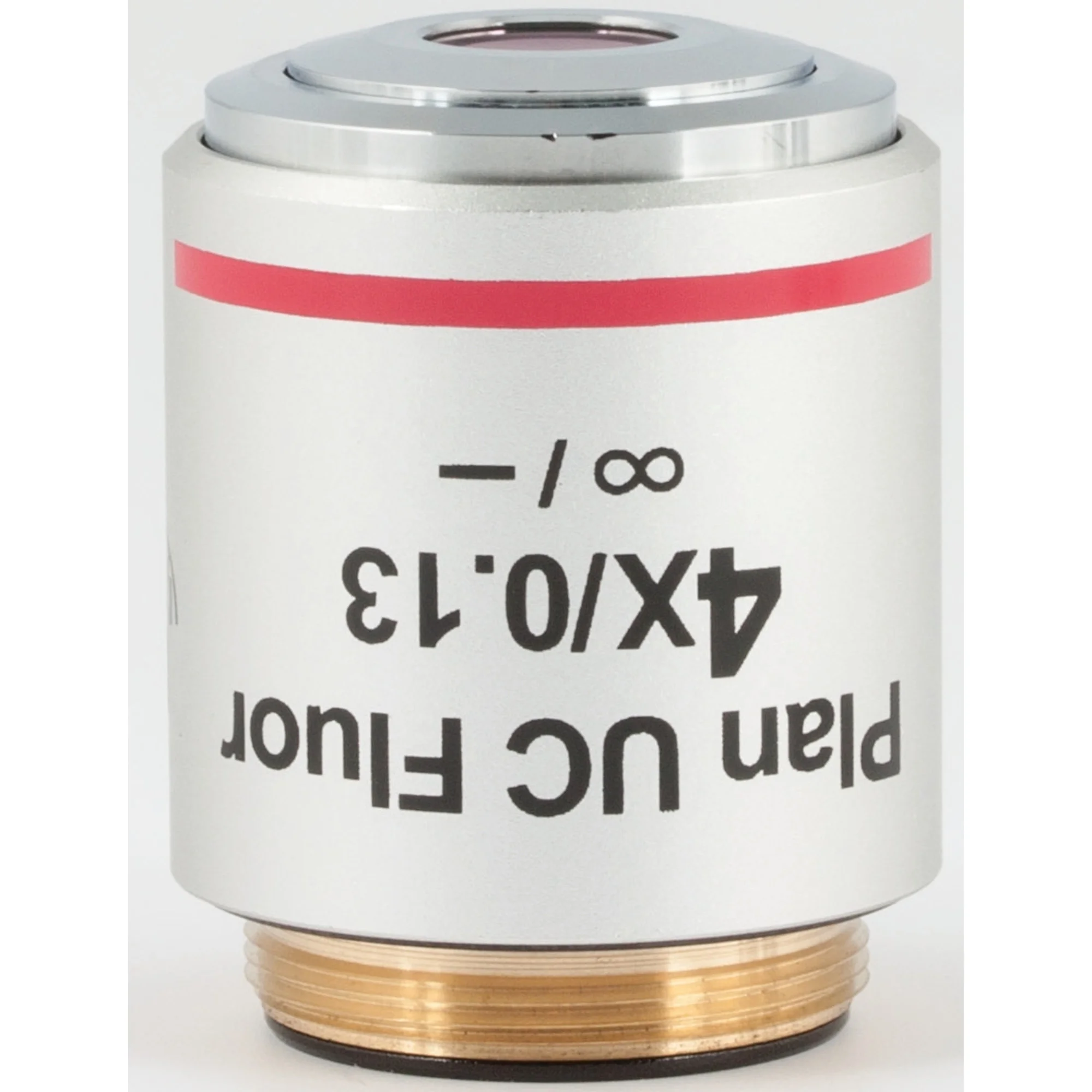 Objectif  4X / 0.13, wd 17.3mm, CCIS, PL UC FL, plan, fluo, infinity