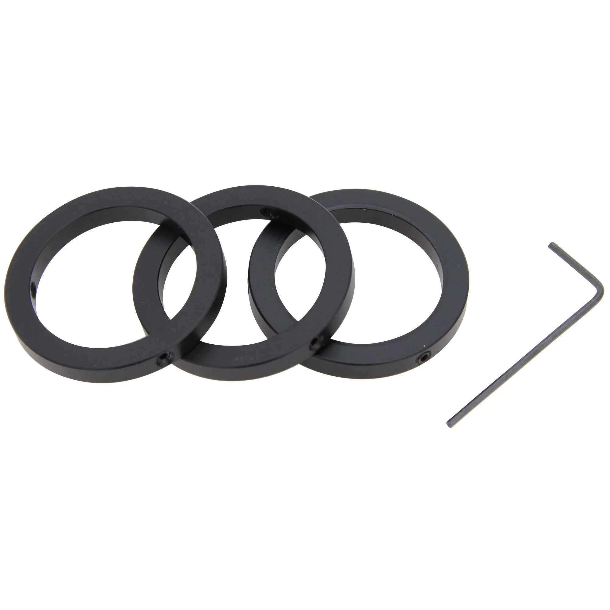 Bagues de serrage parafocales 1.25'' (jeu de 3 pièces.)