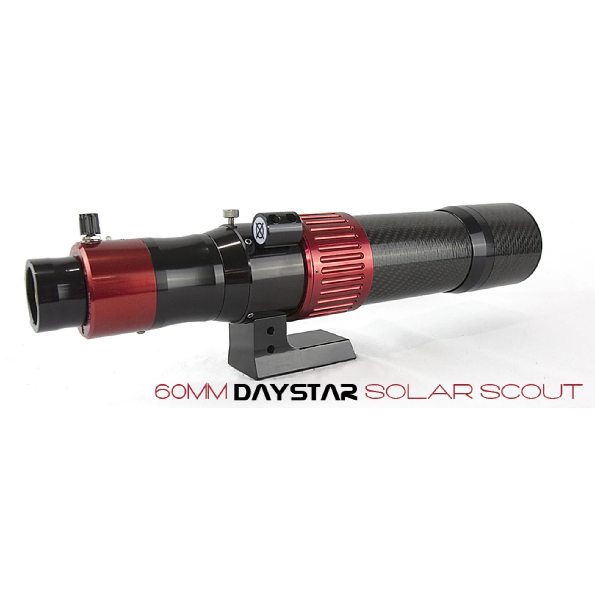 Télescope solaire  OTA ST 60/930 SolarScout Carbon Chromosphère en H-Alpha