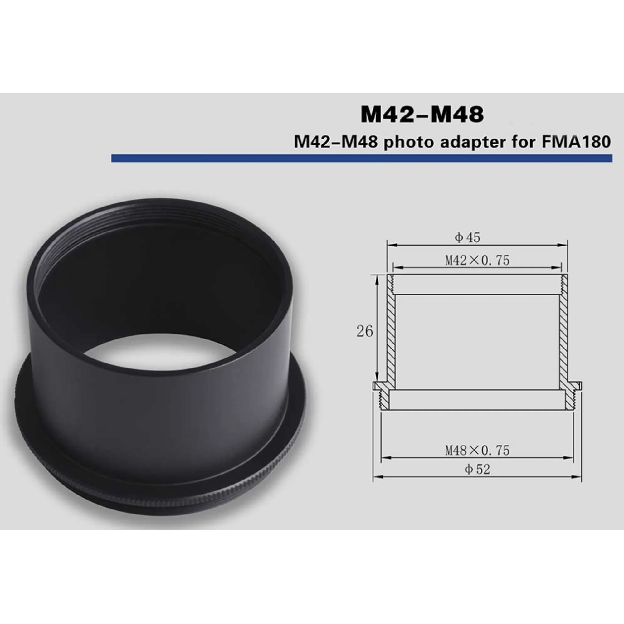 Adapter  Adaptateur T2/M48
