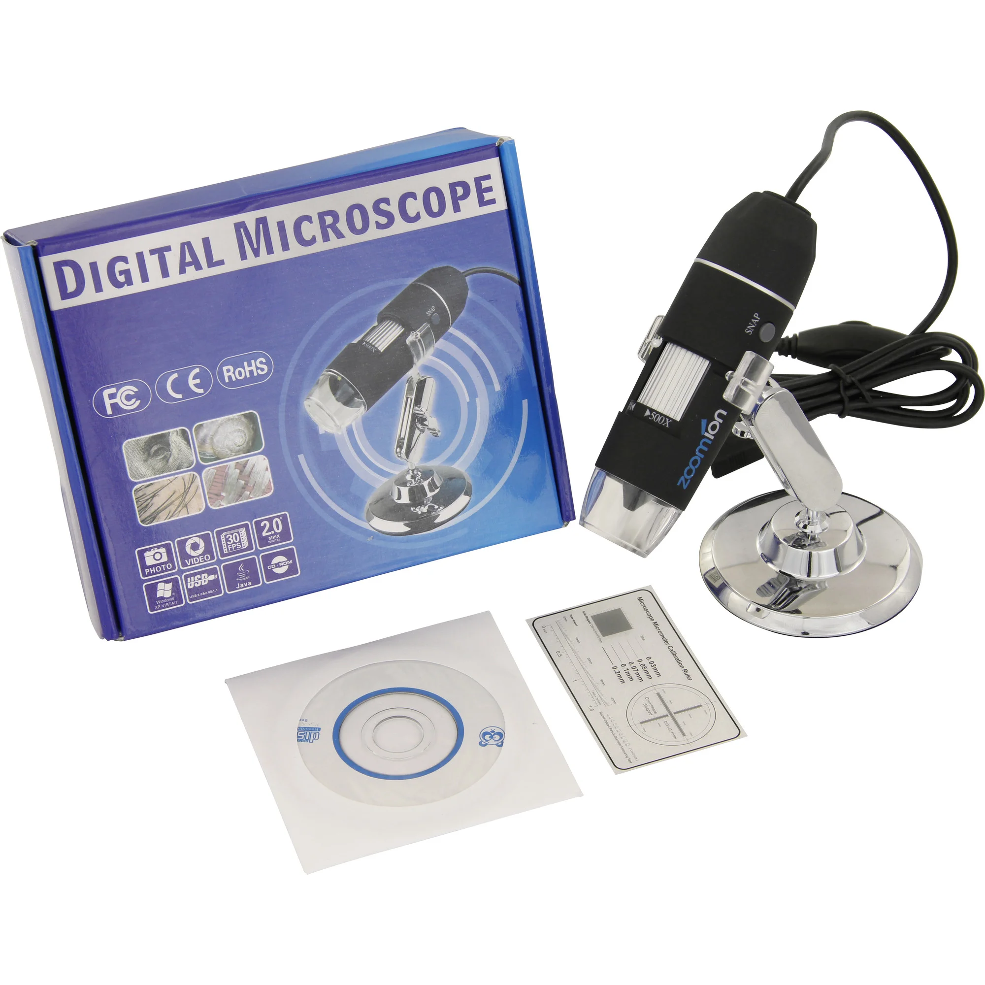Microscope  Micron Handmikroskop 50x-500x