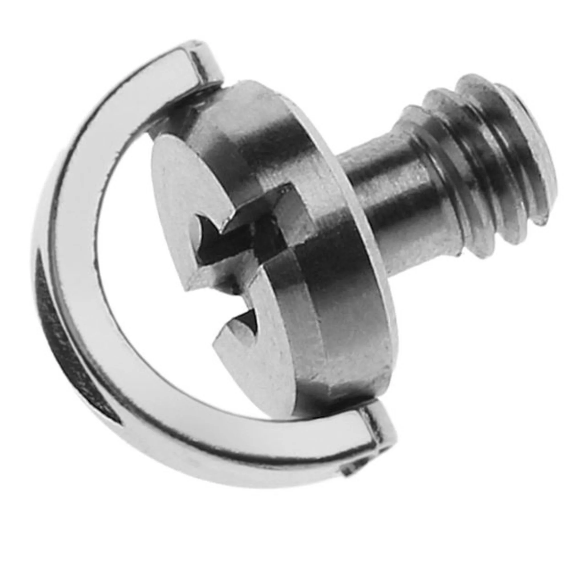 Vis photo inox 1/4" avec bague C