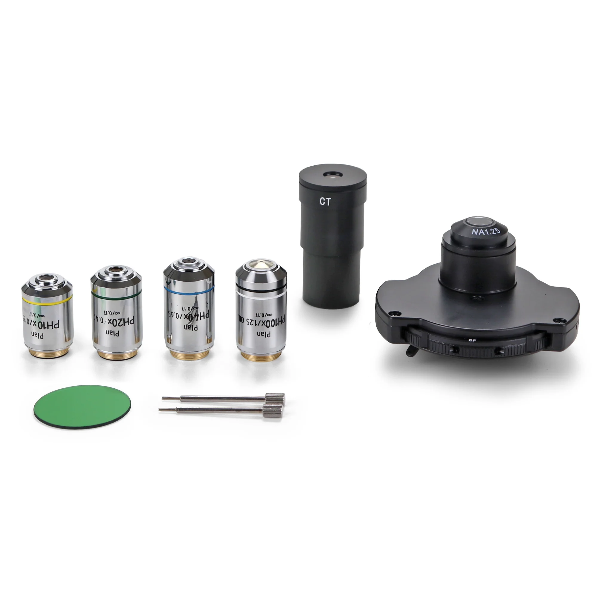 Kit pour contraste de phase Zernike IS.9127, PLPHi 10/20/40/100 IOS et DF