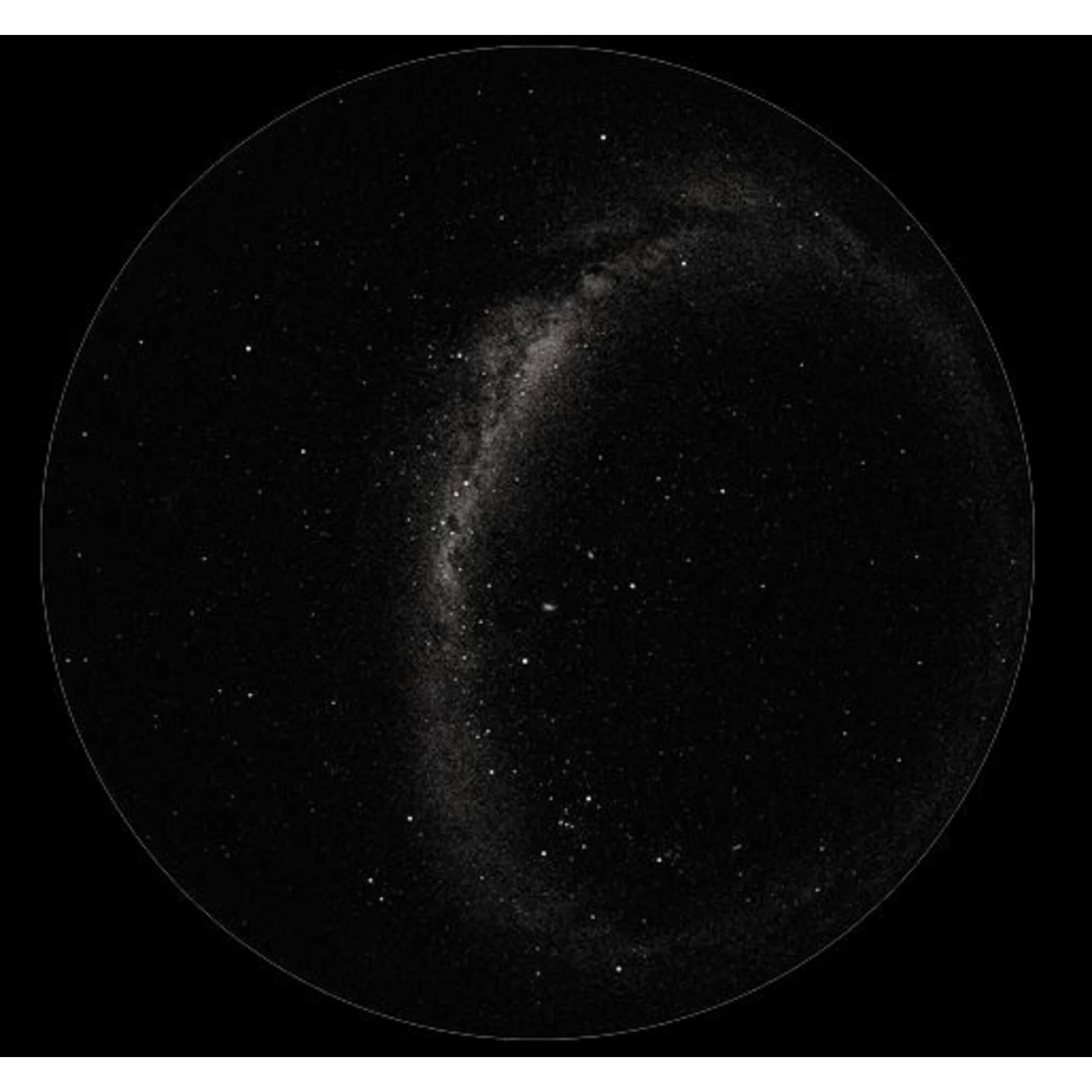 Diapositive pour le Planetarium Homestar de Sega Ciel nocturne austral