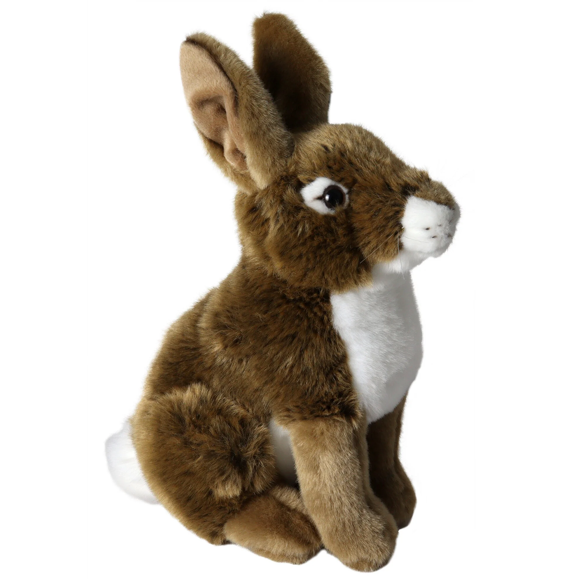 LE LAPIN ASSIS EN PELUCHE  30 CM