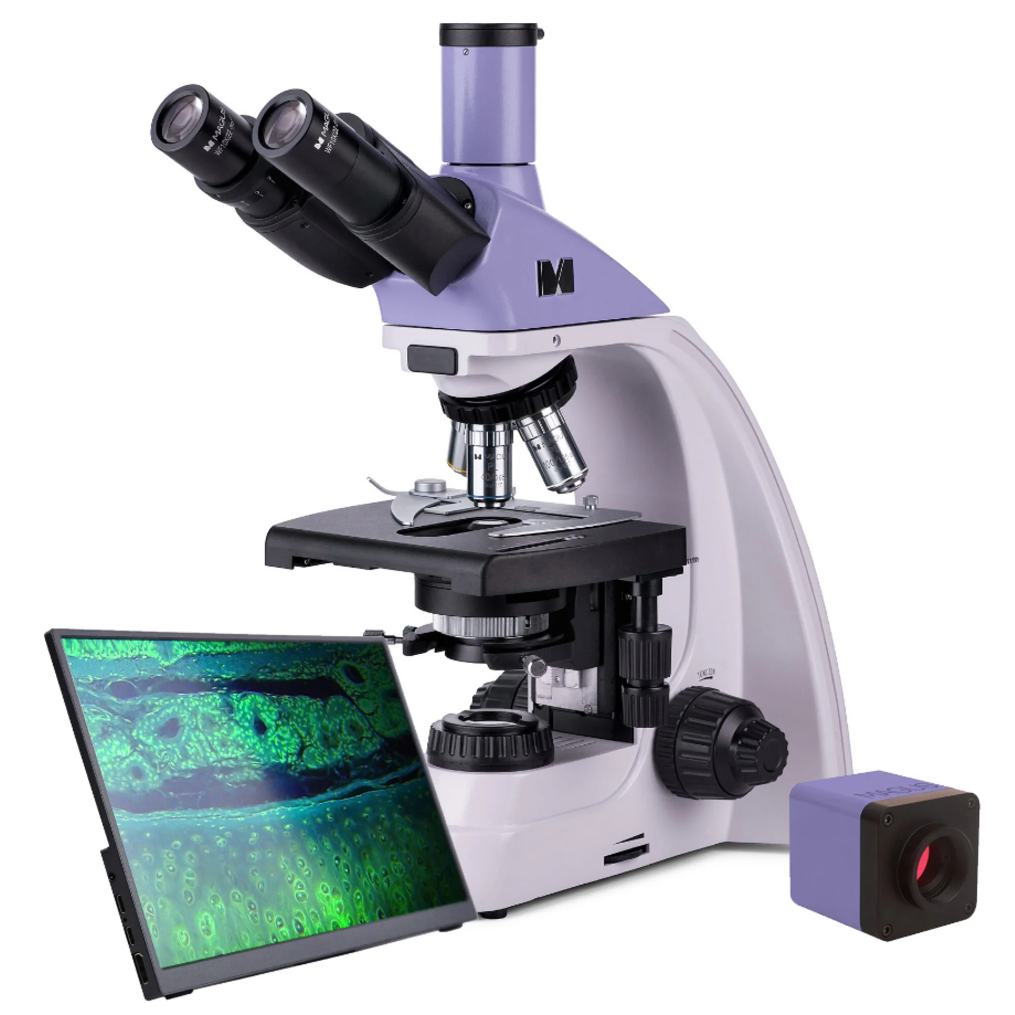 Microscope  Bio D250TL trino LCD 40-1000x LED