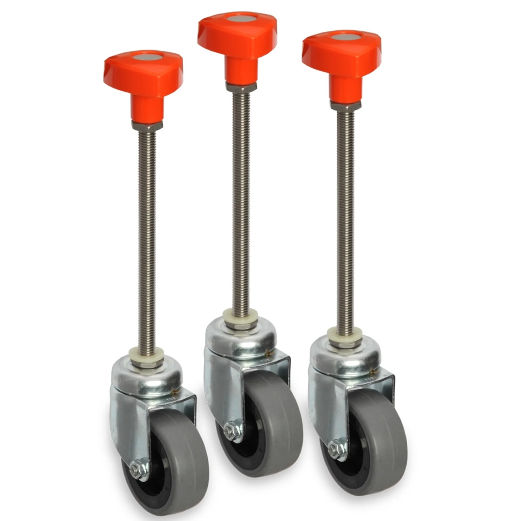 Roulettes orientables pour trépied à colonne S130, 3 Stück
